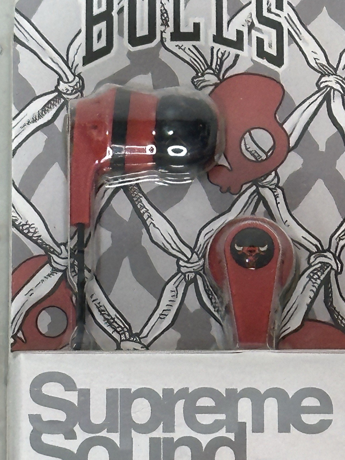 Skullcandy Ink’d Chicago Bulls NBA Edition S2IKDZ-164 Wired Earbud Headphones