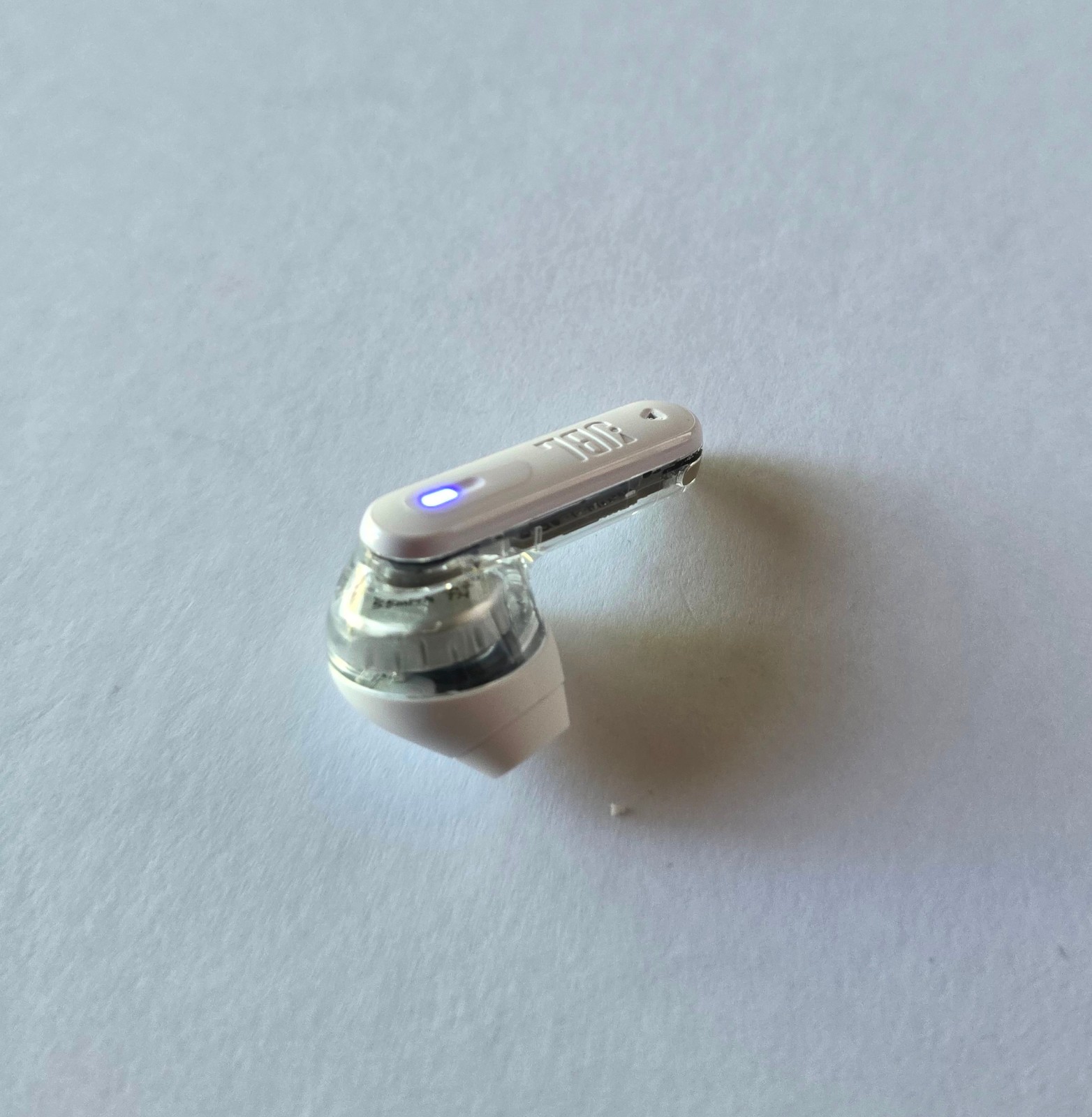 Unused OEM Ghost White JBL Tune Flex 2 True Wireless LEFT SIDE Earbud in Bulk Pk