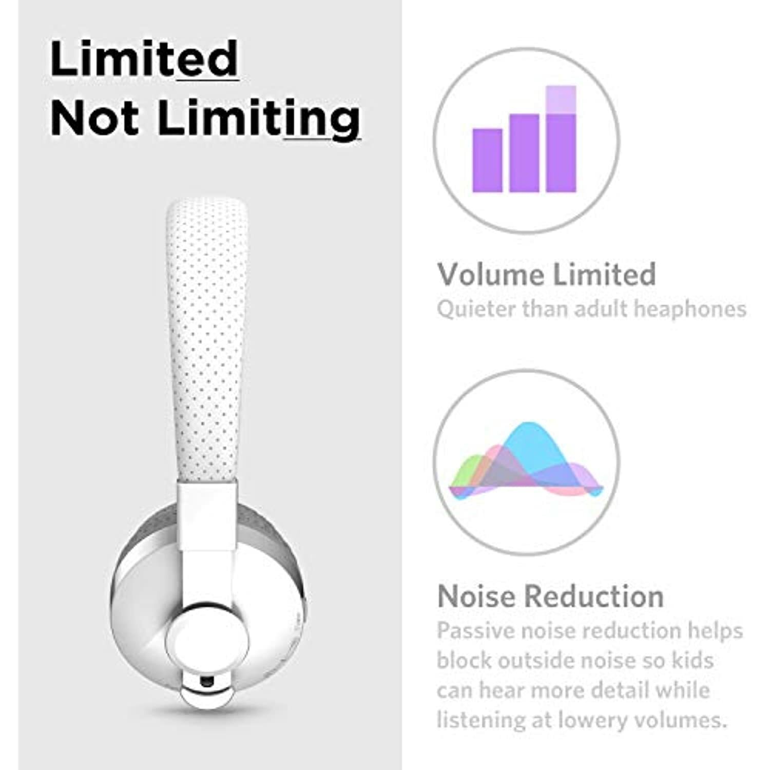 LilGadgets Untangled PRO Kids Premium Wireless Bluetooth Headphones with