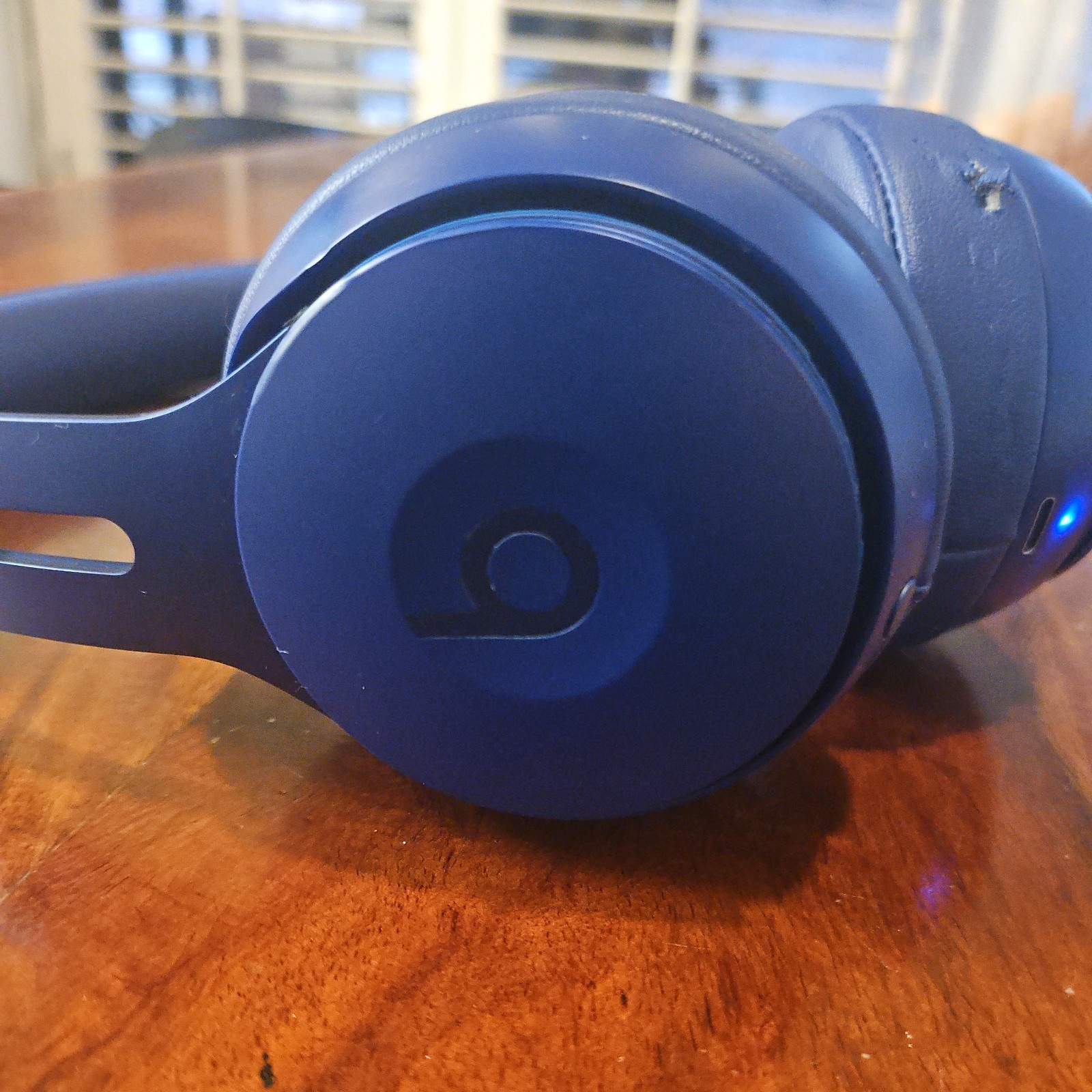 Beats Solo Pro Beats Wireless Headphones A1881 Dark Blue Tested Working