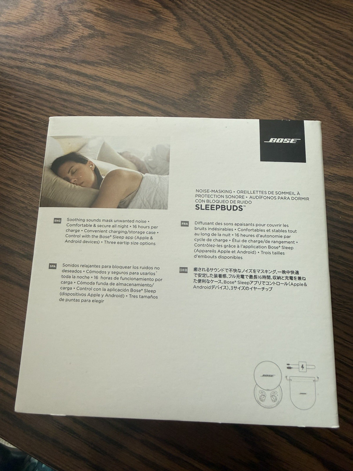 Bose Sleepbuds Noise-Masking 785593-0010 – Used Once