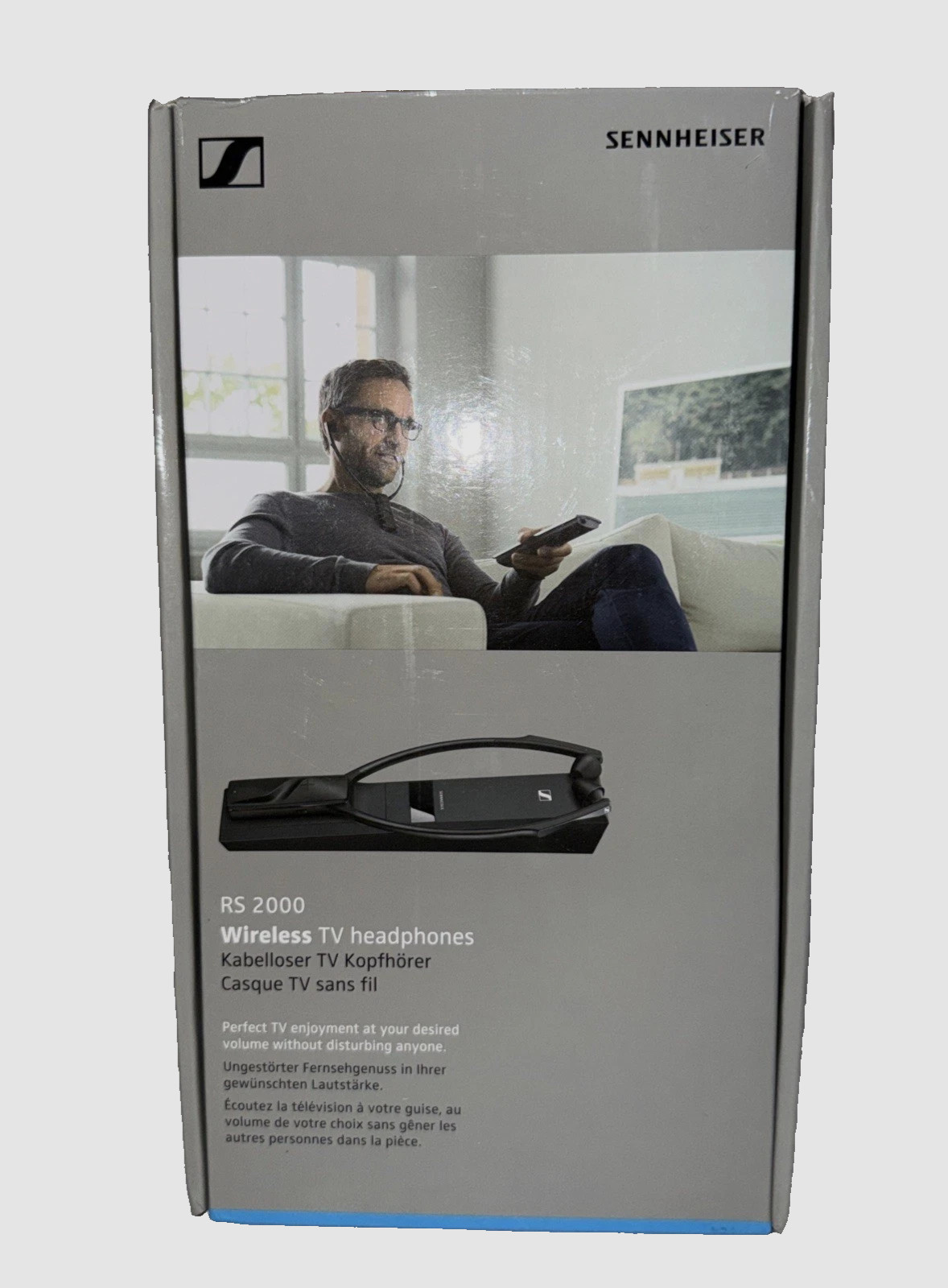 Sennheiser RS 500 Digital Wireless Headphones for TV Listening *NEW SEALED*