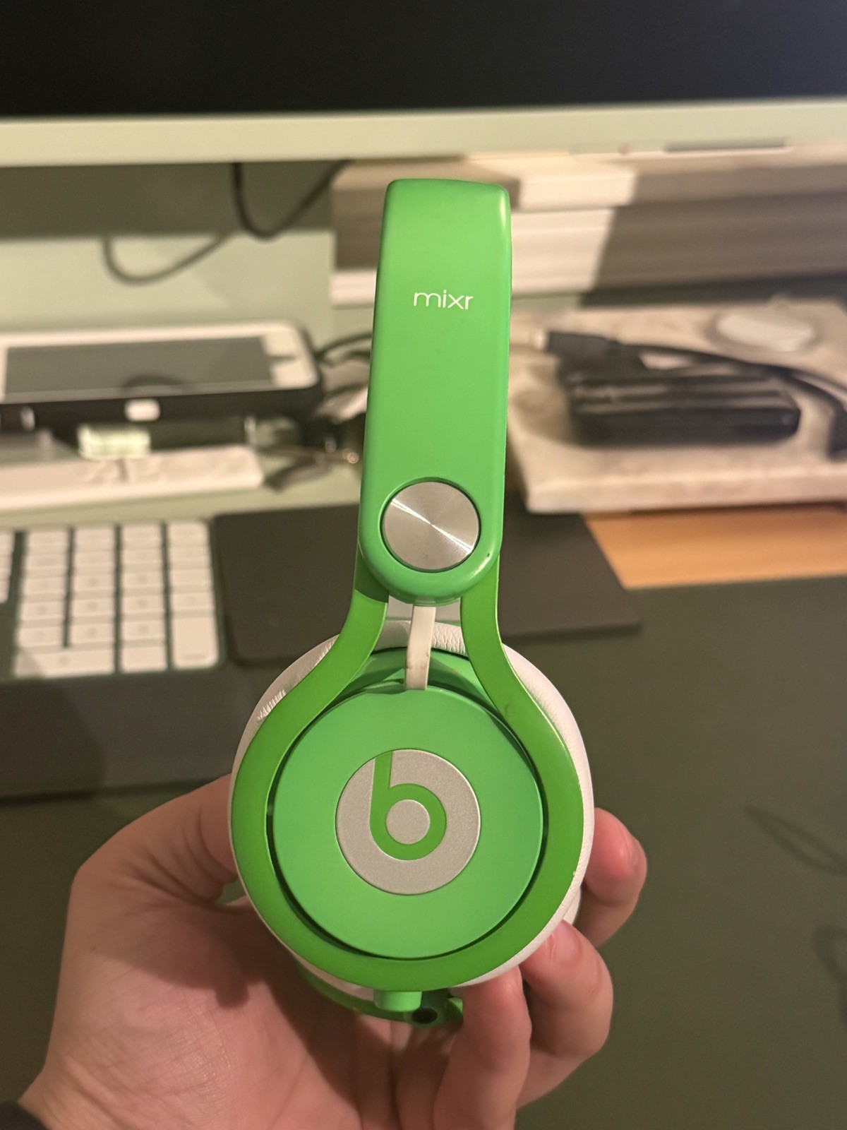 Beats by Dr. Dre Mixr On-Ear Headphones – Green Color, Grade A, Tested+Rare 🔥