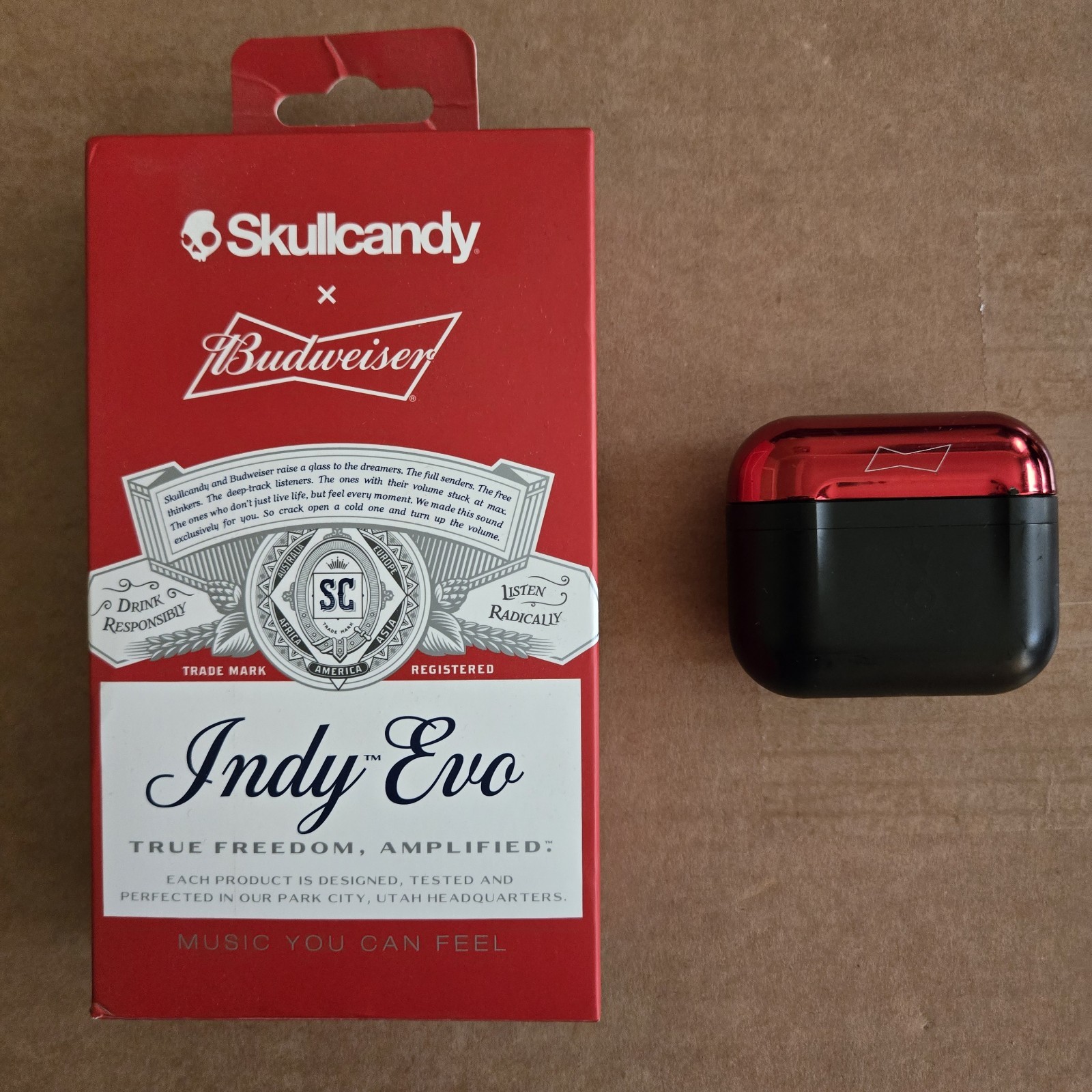 Skullcandy x Budweiser Indy EVO Wireless In-Ear