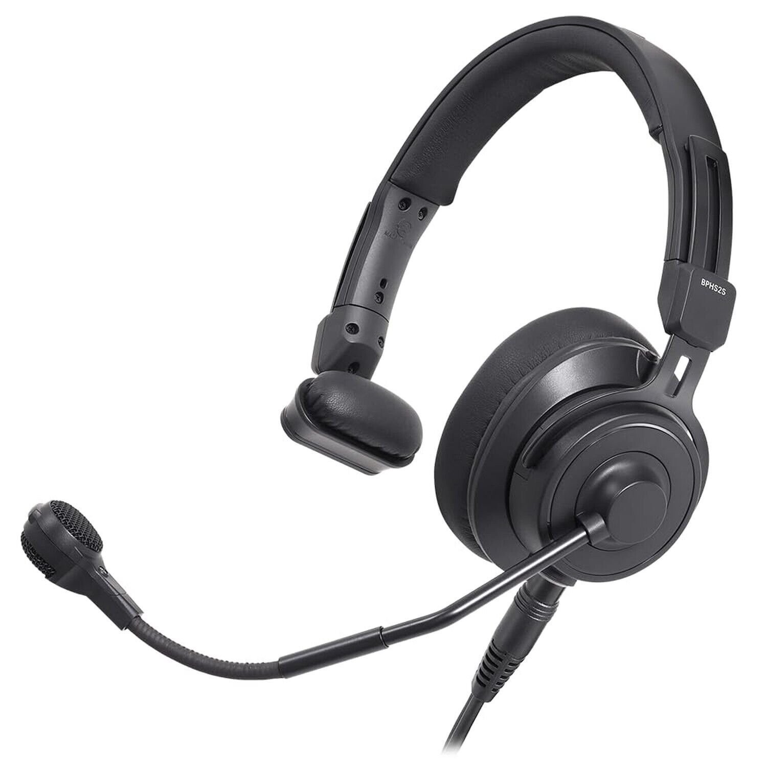 Liquid Audio Audio Technica BPHS2S Single-Ear Broadcast Headset Bundle -OPEN BOX