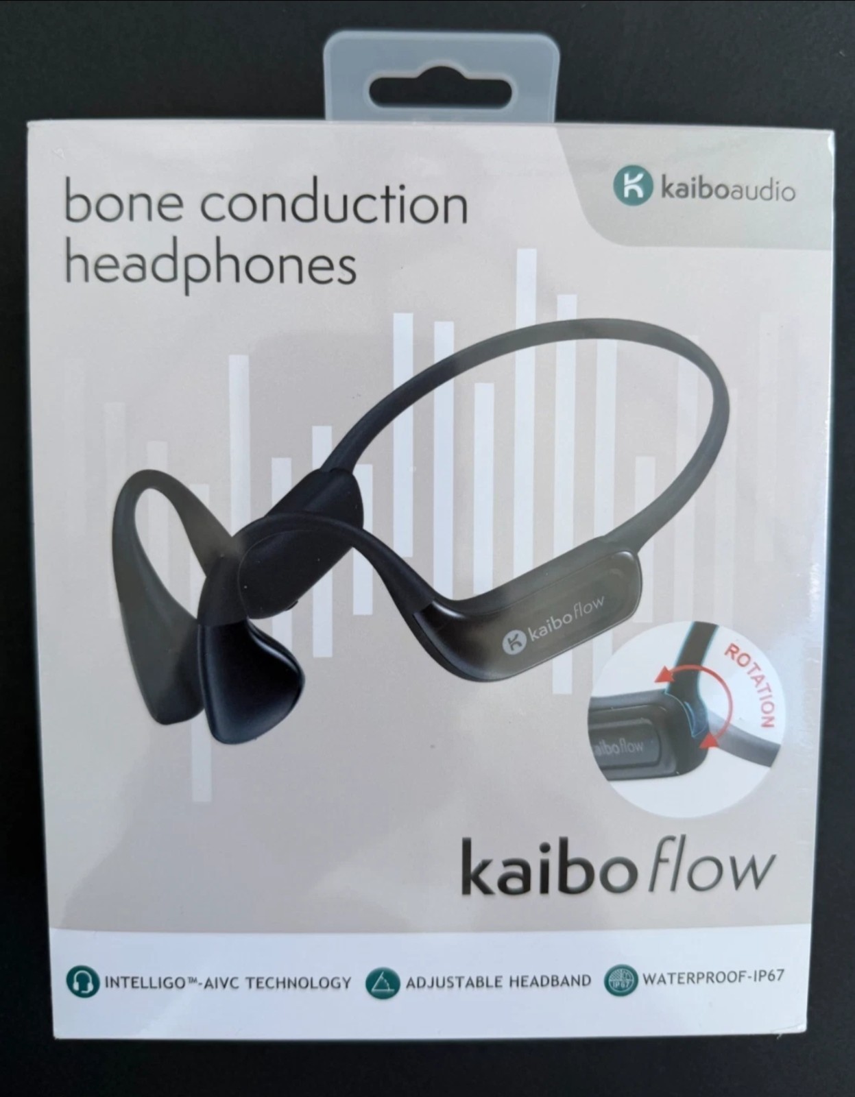 Bluetooth Bone Conduction Headphones with Noise Cancelling Mic