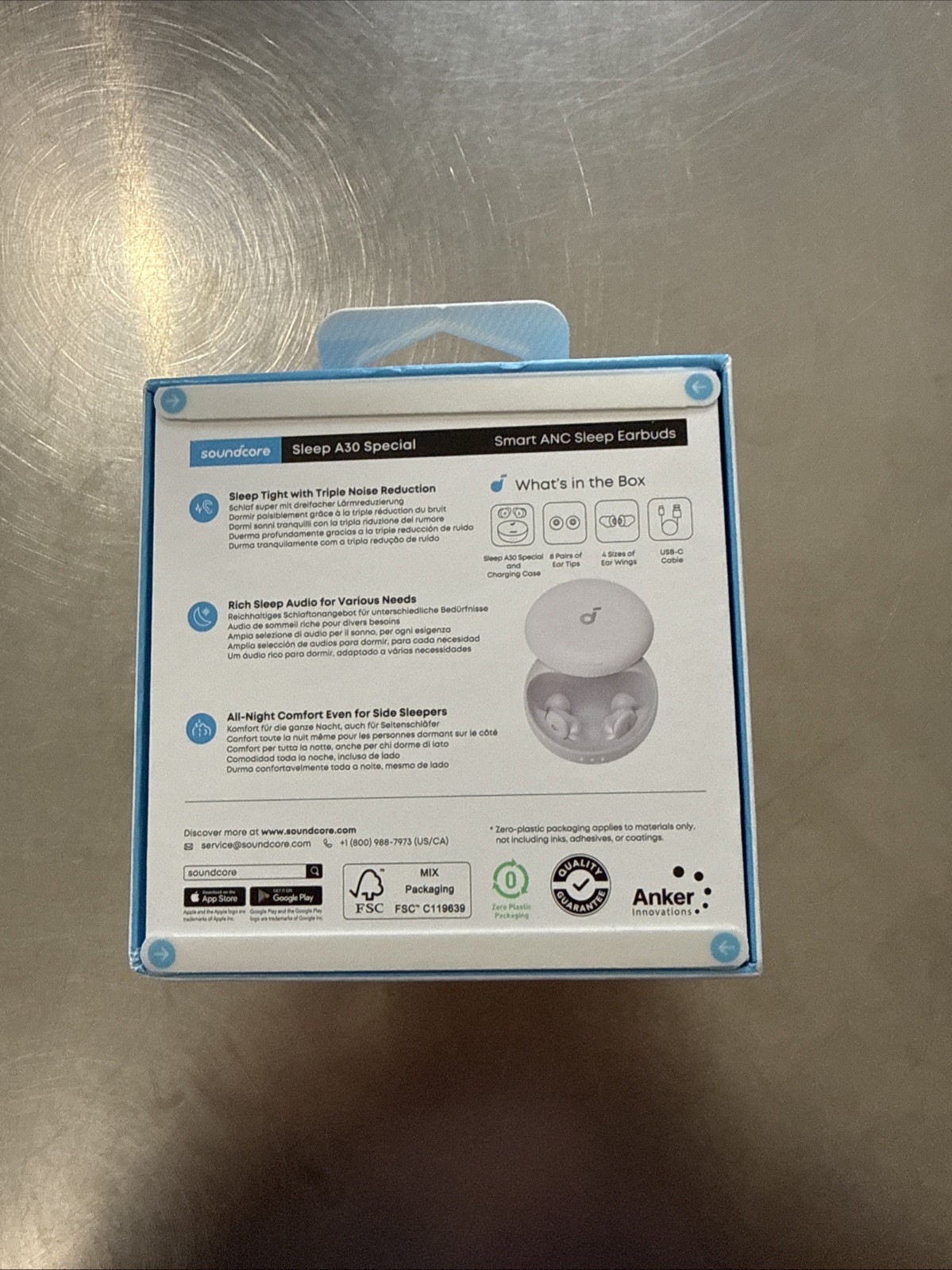 Soundcore Sleep A30 Special by Anker, Sleep Earbuds
