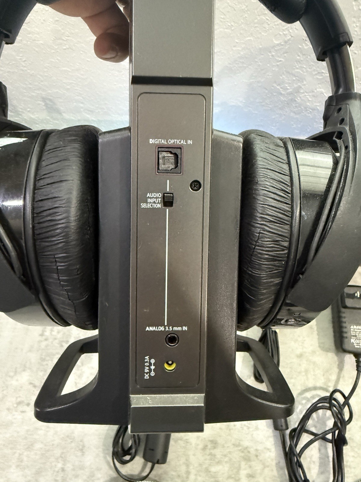 SENNHEISER HDR-175 TR-175 Digital TV Wireless Headphones w cable tested working