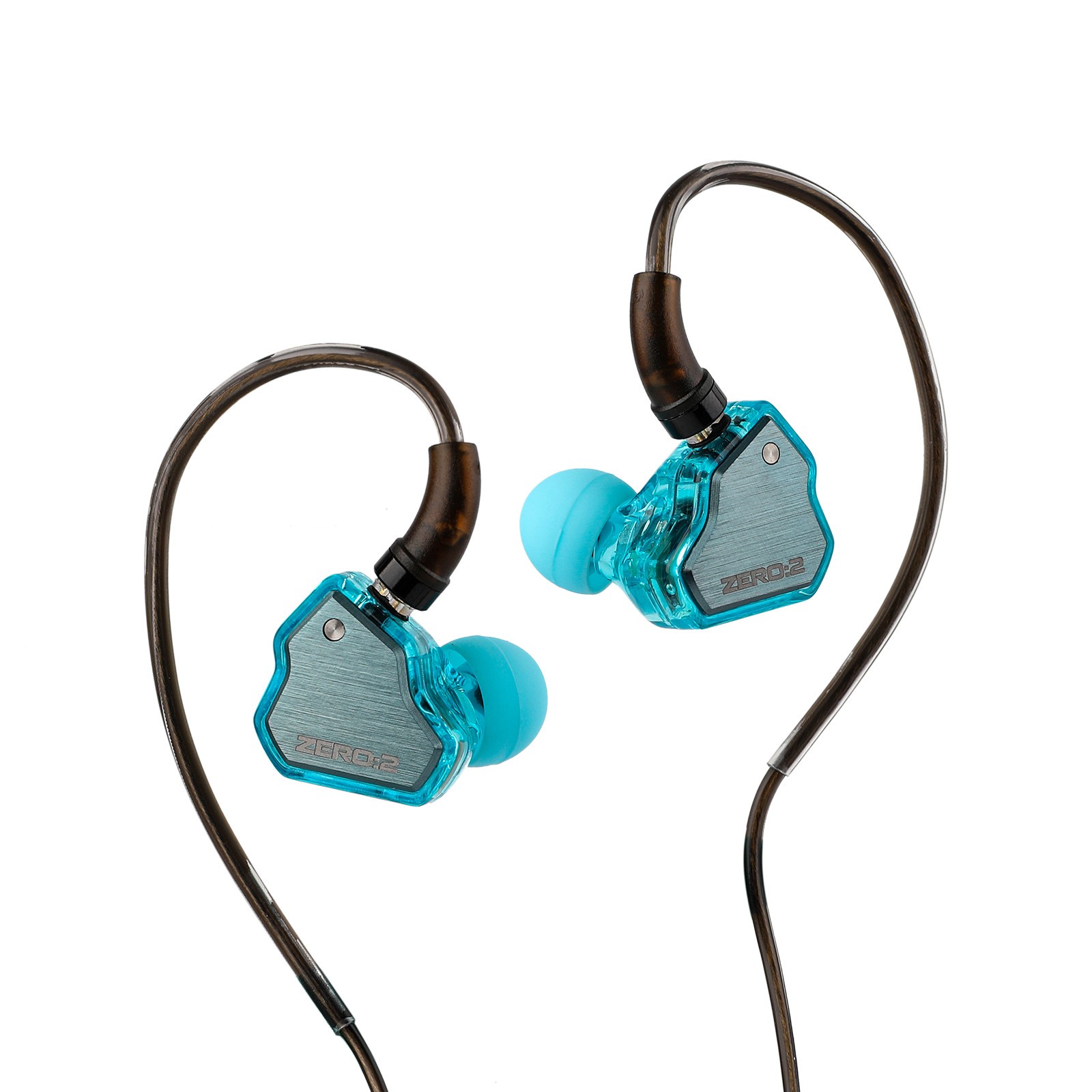 7Hz x Crinacle Zero:2 Updated 10mm Dynamic Driver IEM Wired Earbuds for Musician