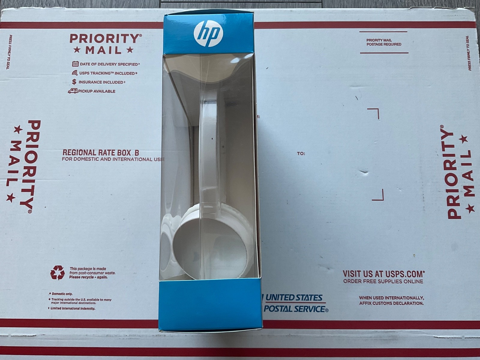 HP H2800 Headset Wired Head-band Calls/Music White Headphone