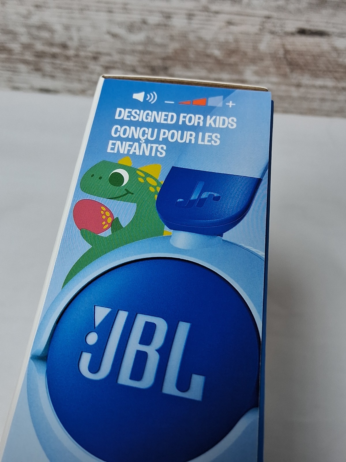 JBL Junior 320 Kids Headphones Blue Built-in mic NEW