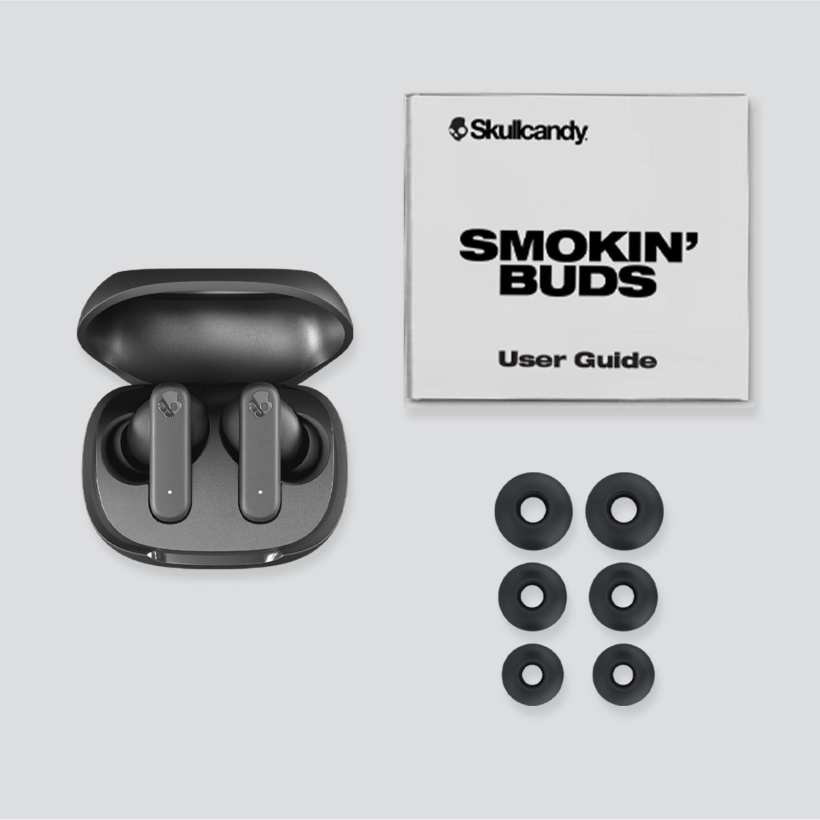 Skullcandy Smokin’ Buds XT True Wireless Earbuds Black In-Ear Headphones
