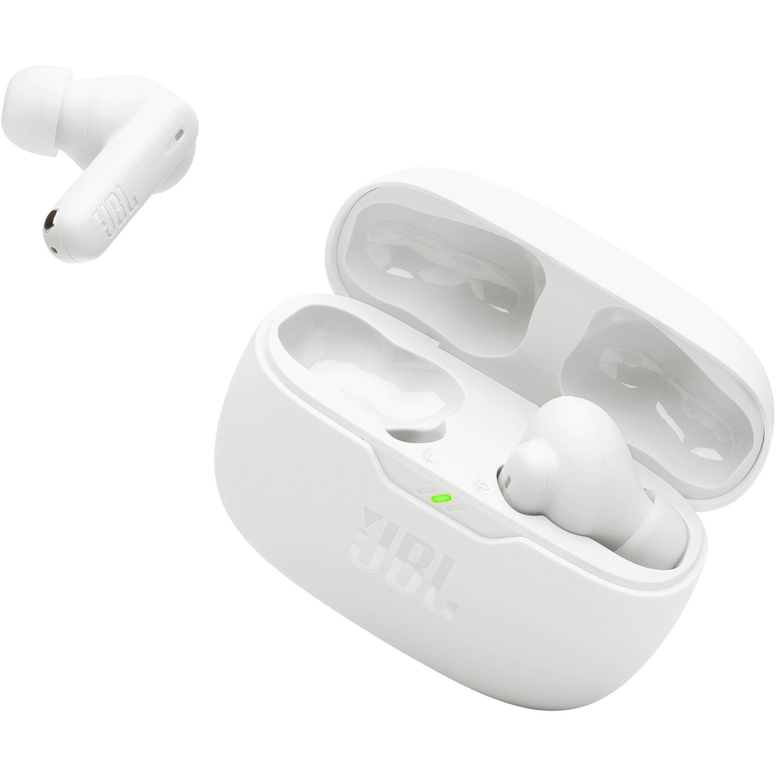JBL Vibe Beam 2 True Wireless Blurtooth Noise-Canceling Earbuds (White)