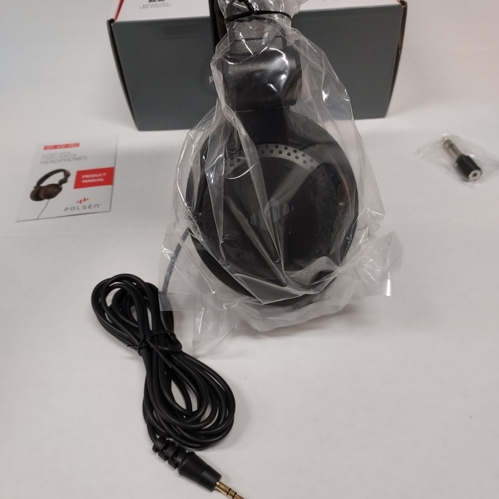 NEW Polsen Model HPC-A30 Closed-Back Studio Monitor Headphones 10FT Cord