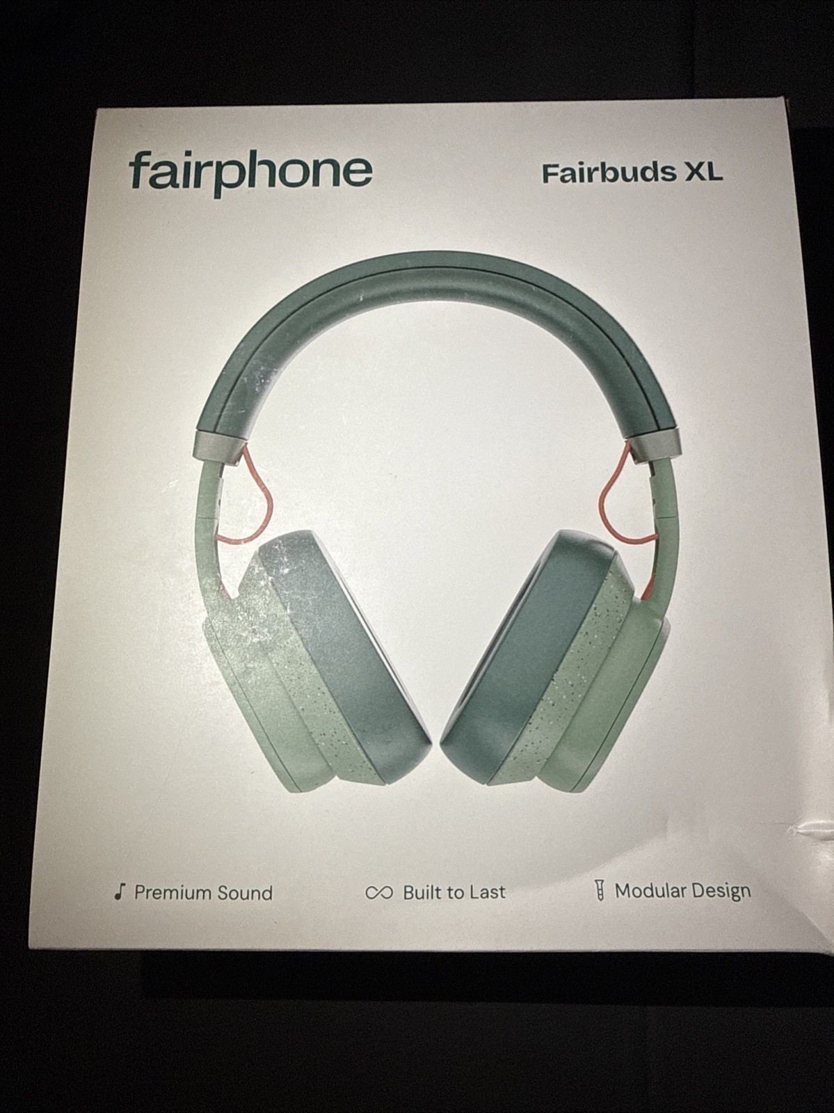 Fairbuds XL by fairphone Wireless Bluetooth Headphones – Green, Brand New