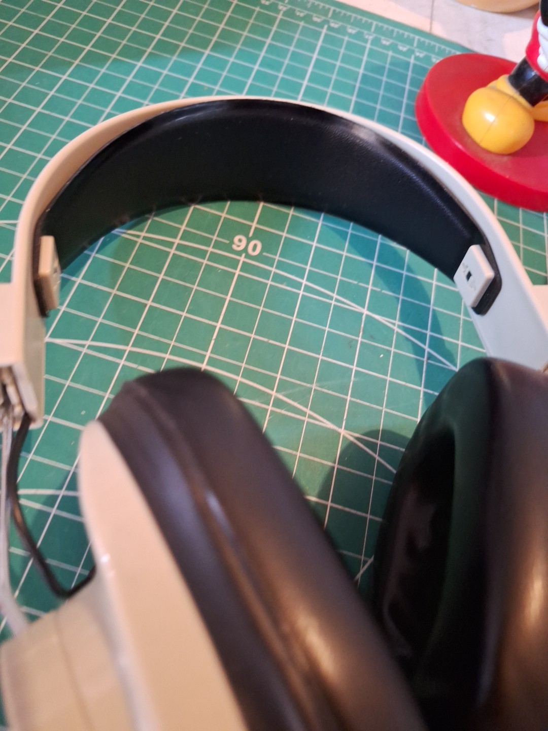 Califone 2964 AV Headphones + Mic 6.35 mm 1/4″ dual plug Mono 2964AV
