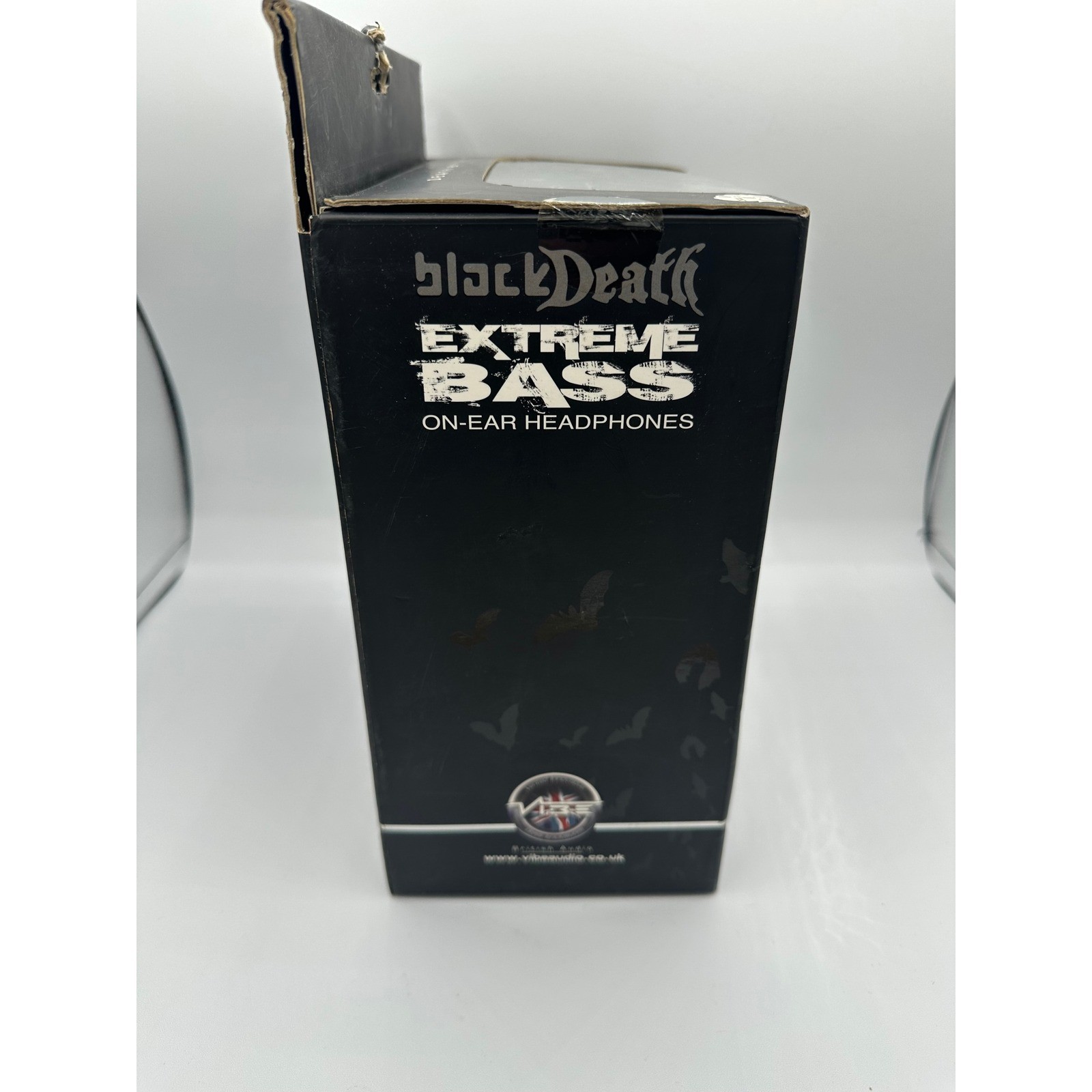 VIBE BlackDeath Extreme Bass Headphones Unisex OS Black Good VHBLACKDEATH2-V1