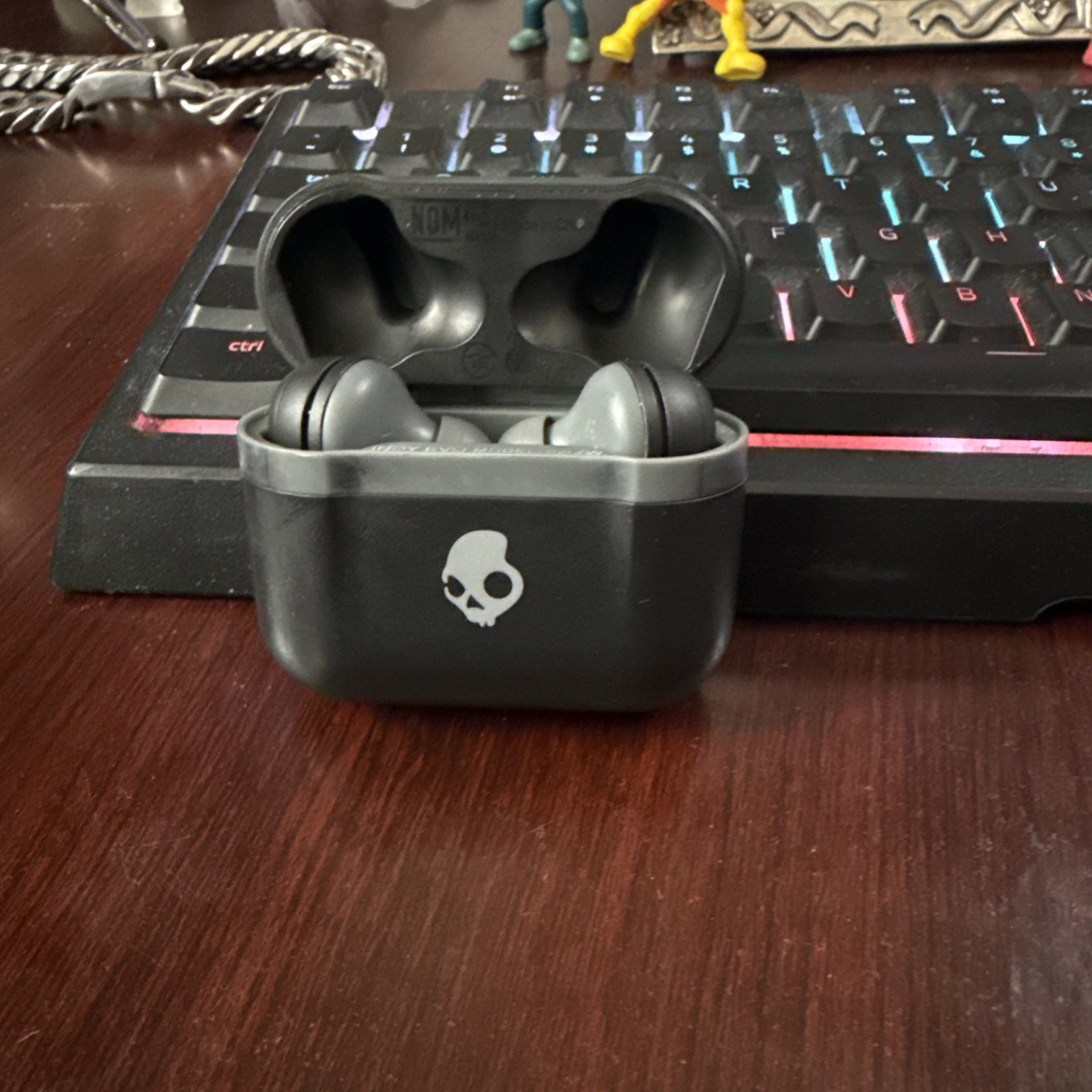 Skullcandy Indy Evo True Wireless Bluetooth Headphones – Chill Gray – S21VW