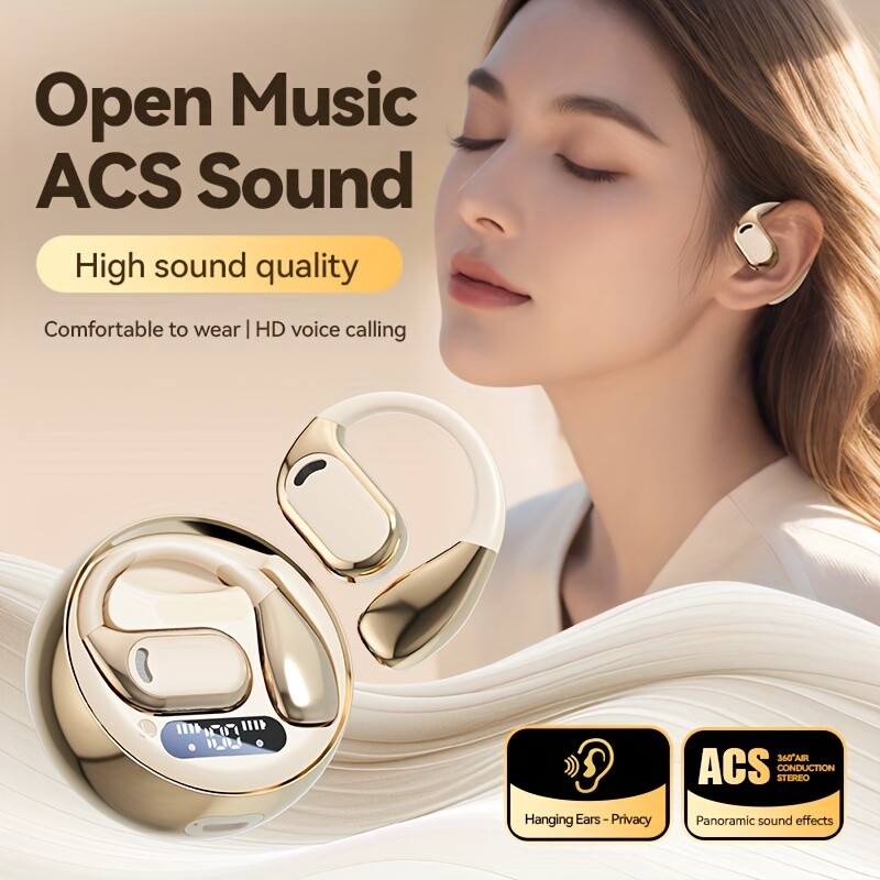 Wireless Bluetooth Earphones Bass Headphones Sport Gym Running Earbuds Ear Hook
