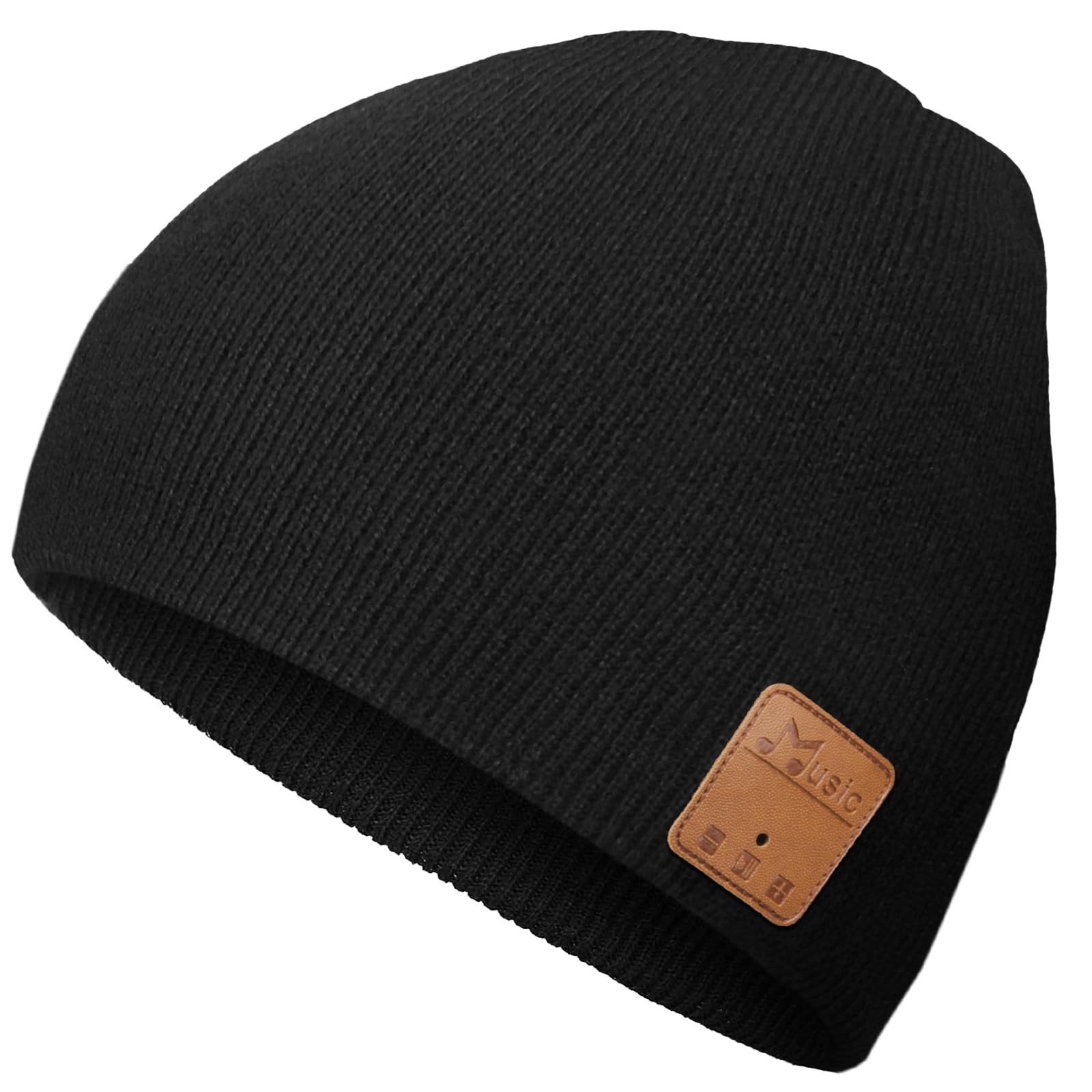 Unisex Washable Bluetooth Beanie Hat Wireless Stereo Over Ear Headphones