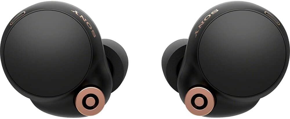 Sony WF-1000XM4 True Wireless Earbuds Black Built-in Alexa Noise-Canceling 8 Ohm