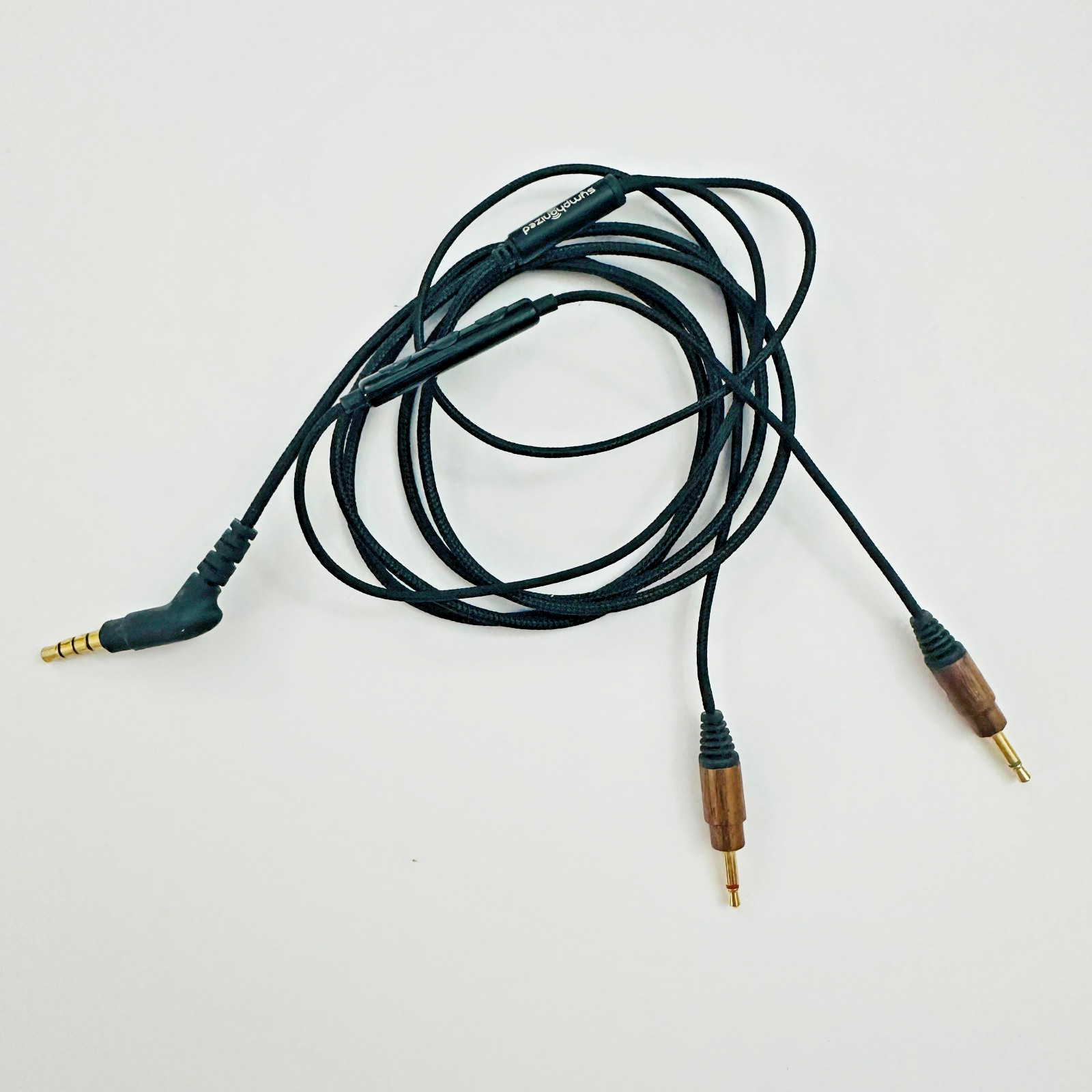 Replacement Stereo Audio Cord For Symphonized Wood Headphones Cable OEM