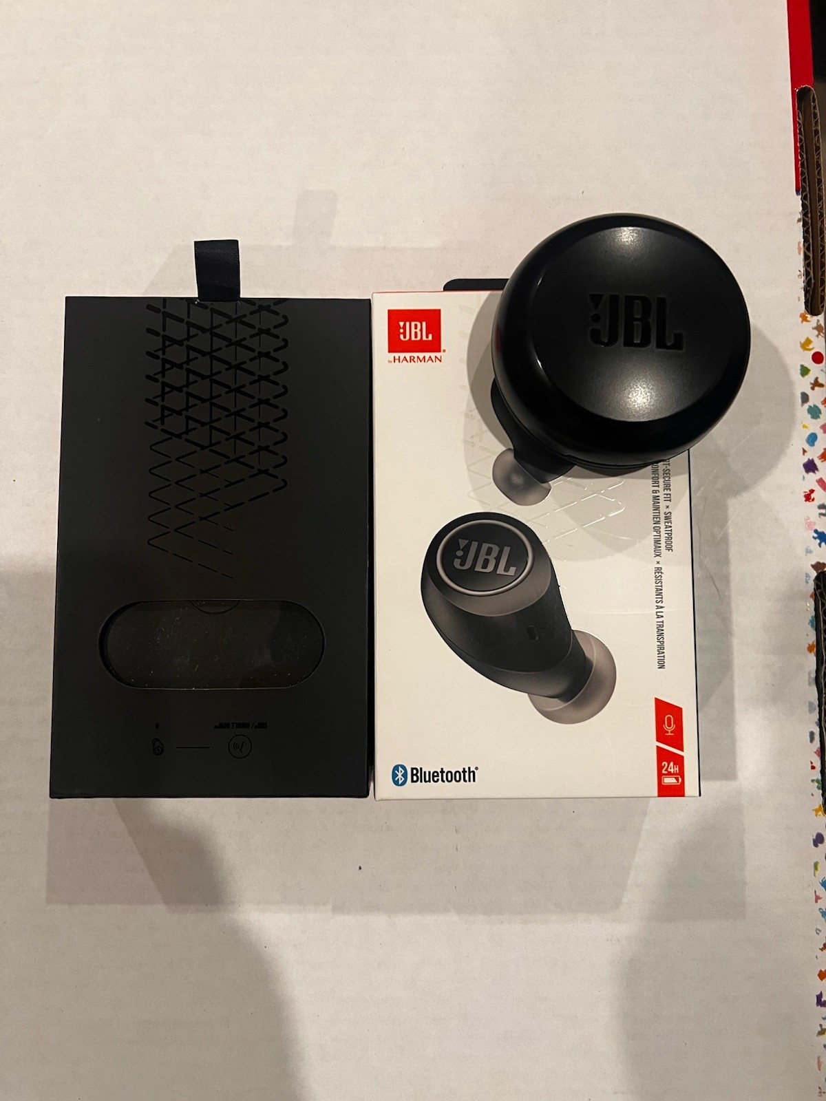 JBL Harman True Signature Sound Wireless Earbuds in Black (with New Rubber)