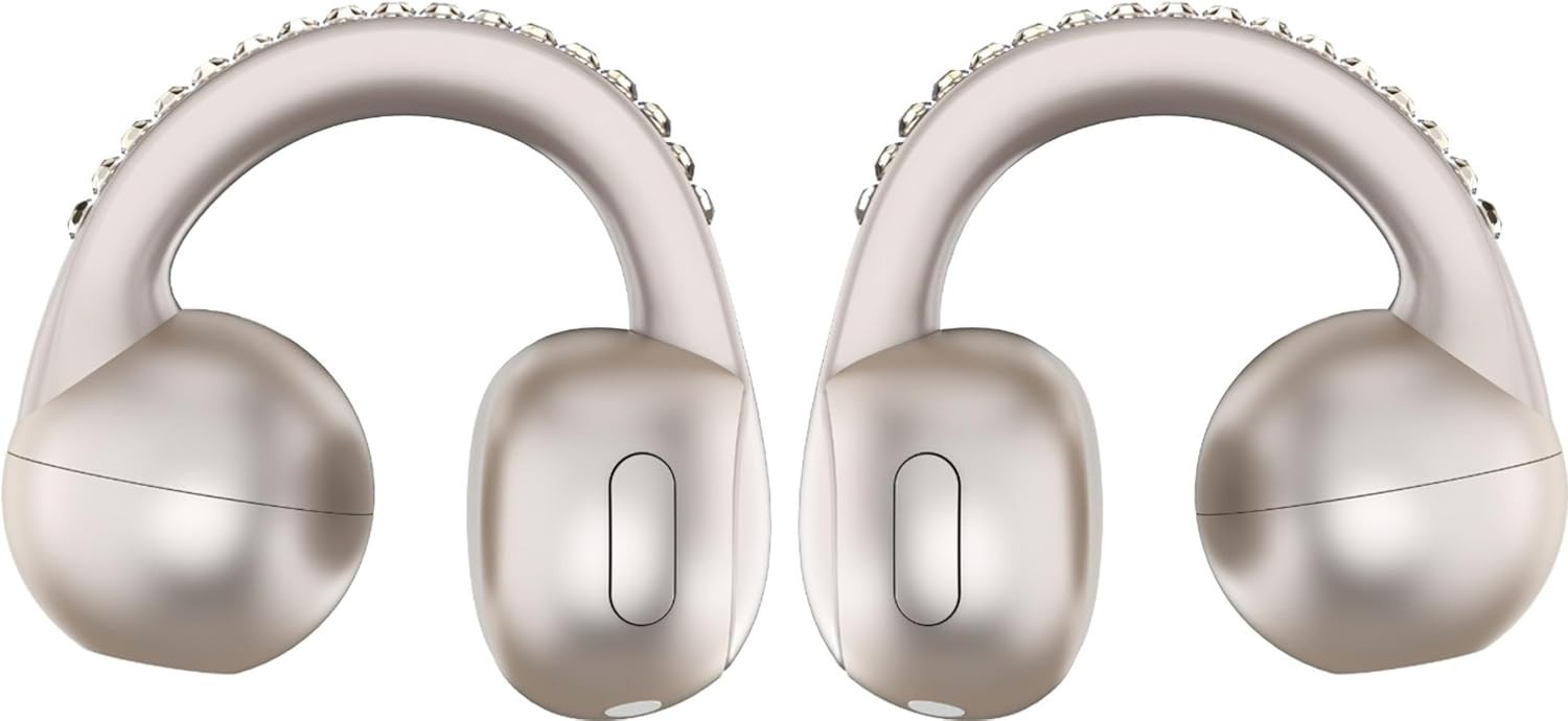 Motorola Moto Buds Loop with Sound by Bose True Wireless Earphones – French Oak
