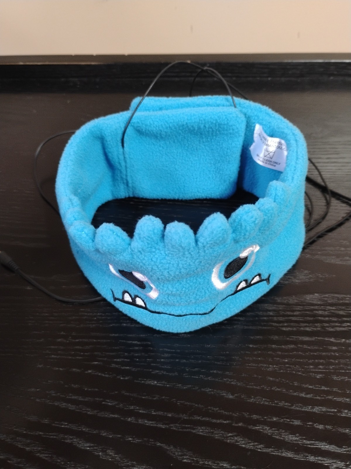 CVS KIDS HEADBAND HEADPHONE BLUE MONSTER PLAYS MUSIC – SEE DESCRIPTION