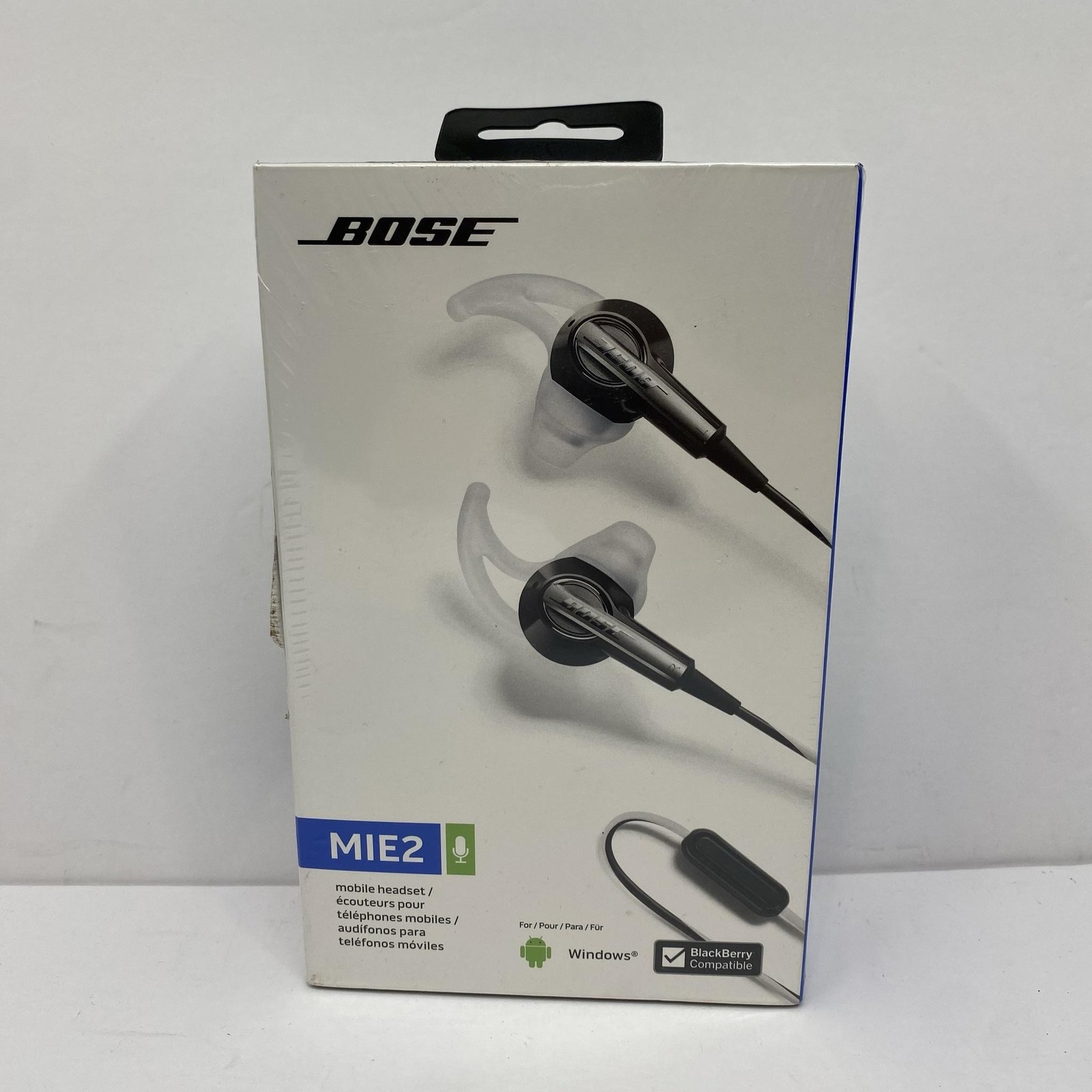Bose MIE2 In-Ear Headphones Earbuds Black 3.5mm Mobile Headset Mic Stereo