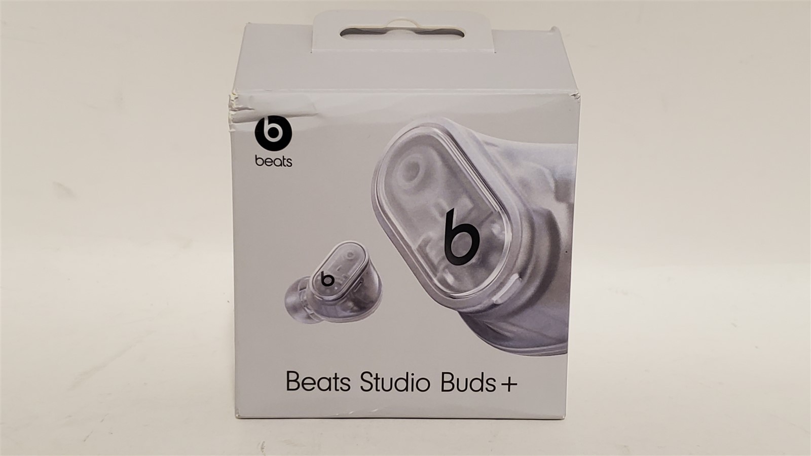 Beats Studio Buds Plus + Wireless Noise Cancelling Earbuds, A2872, Transparent