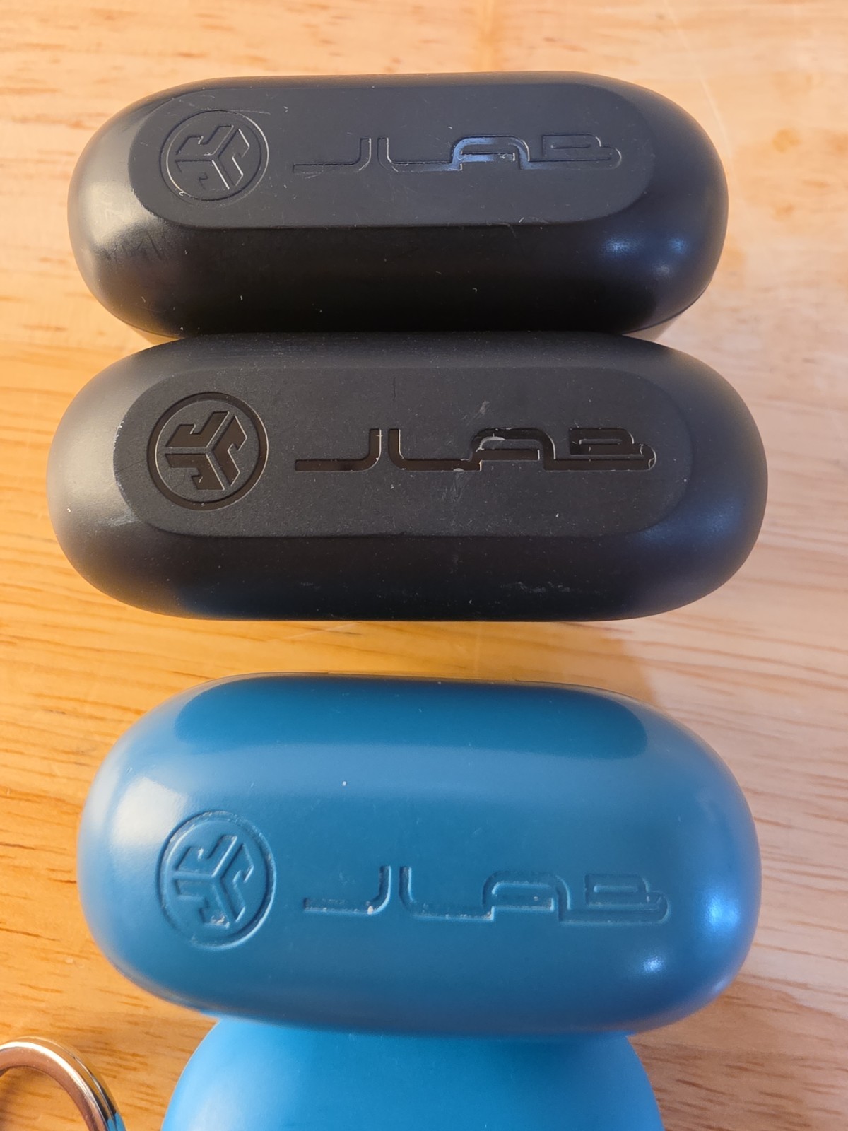 Lot Of 4 JLab Go Air Pop True Wireless Charging Cases