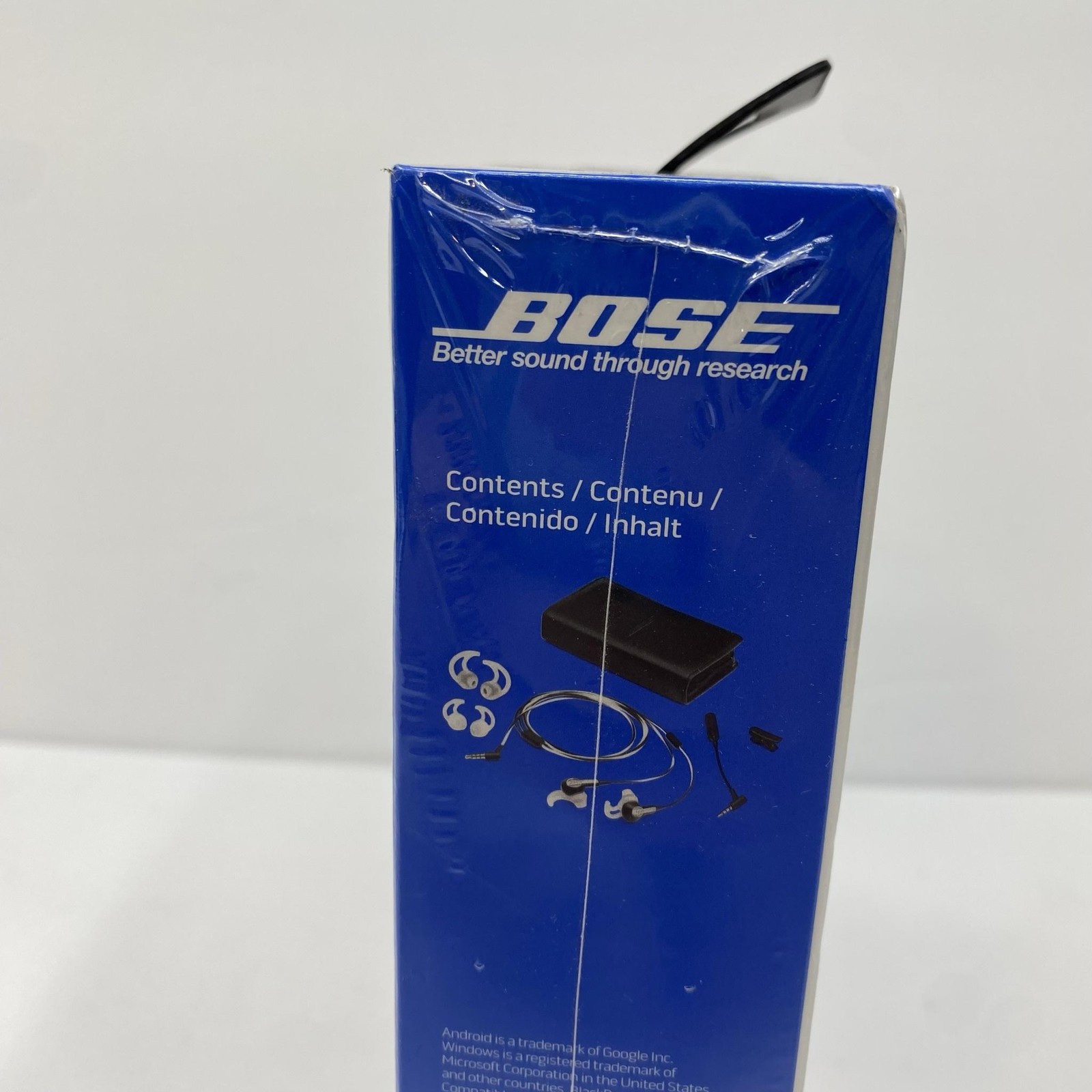 Bose MIE2 In-Ear Headphones Earbuds Black 3.5mm Mobile Headset Mic Stereo