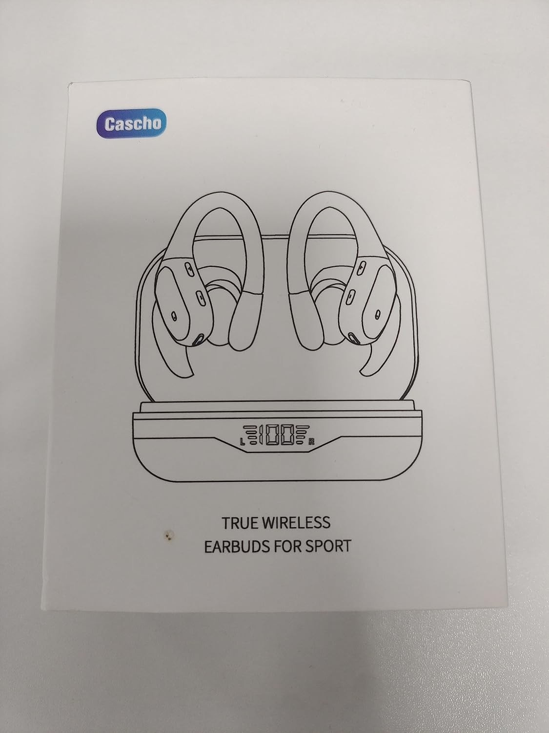 Ear buds Wireless Earbuds Bluetooth 5.3 Headphones 60hrs Playtime with Black