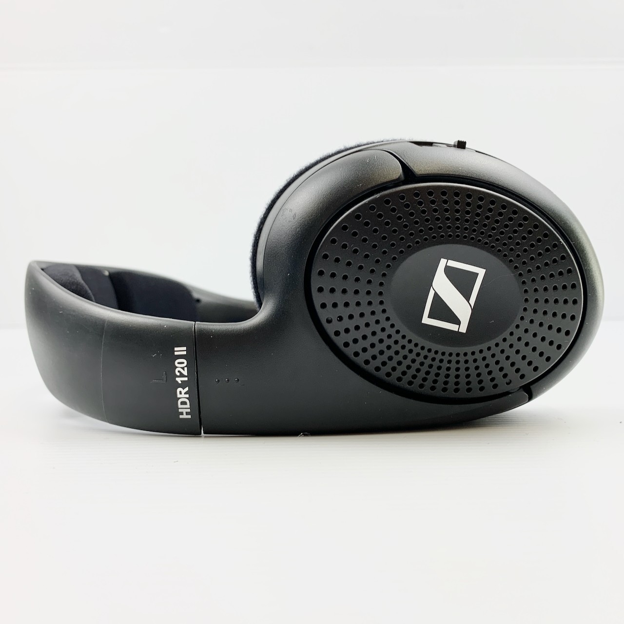 Sennheiser HDR 120 II On Ear Wireless RF Headphones Charging Cradle Read Descr.