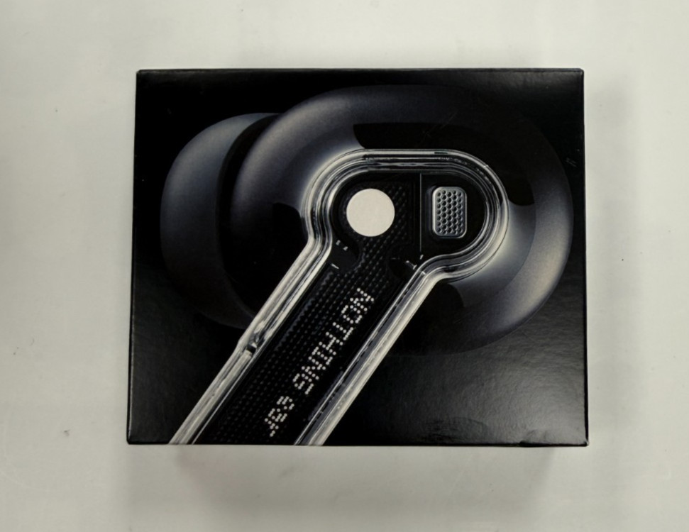 Nothing Ear True Wireless Earbuds Black, model #B171, 1 year factory warranty