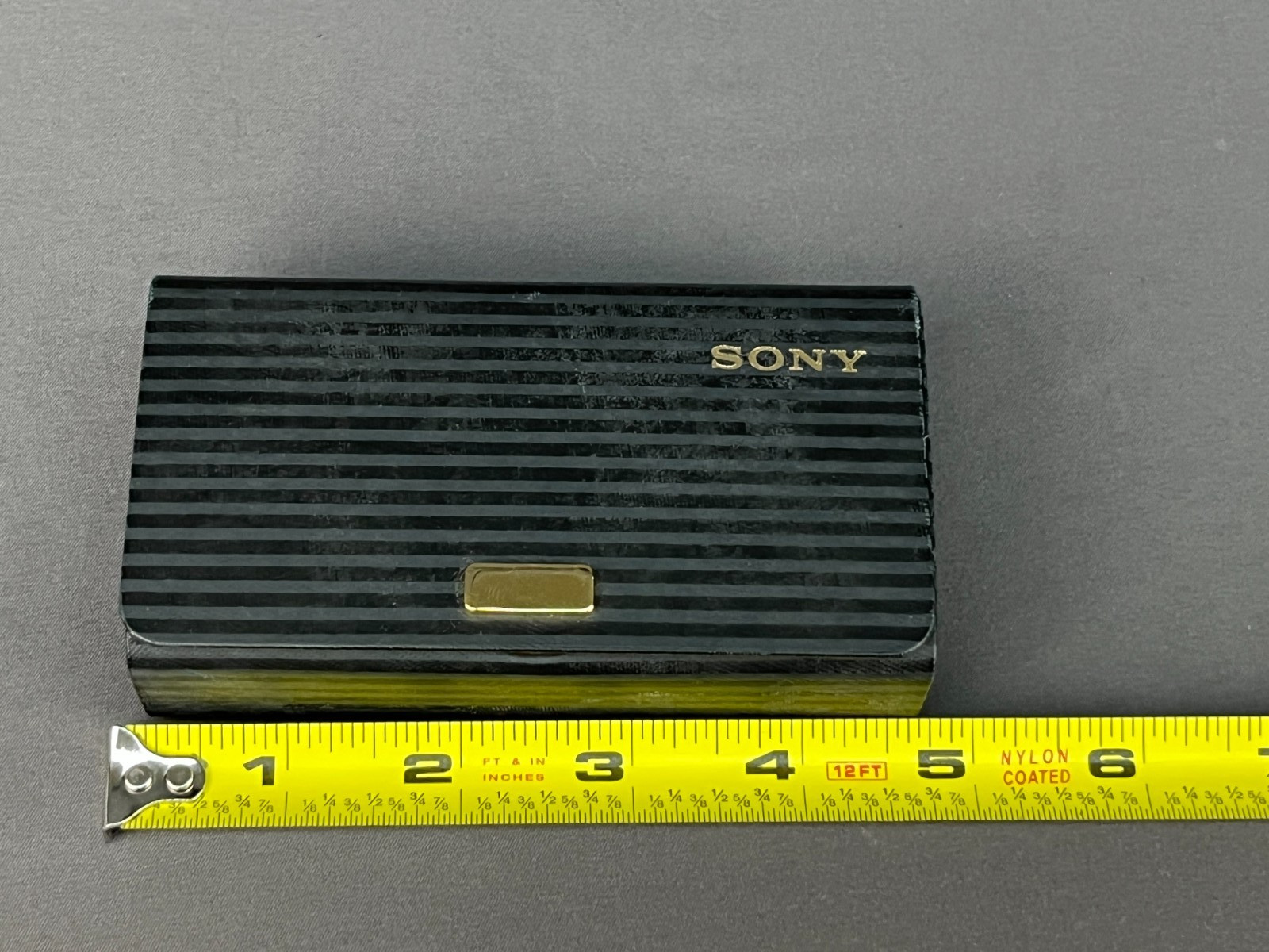 Rare Sony MDR-A40 Folding Headphones For Walkman 1980s Built In Vol Control (1E)