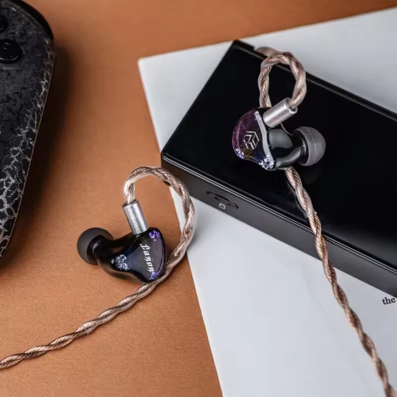 Yanyin Canon Pro 1DD+6BA In-Ear Monitors Hifi Earphones with Premium Hi-Fi Cable