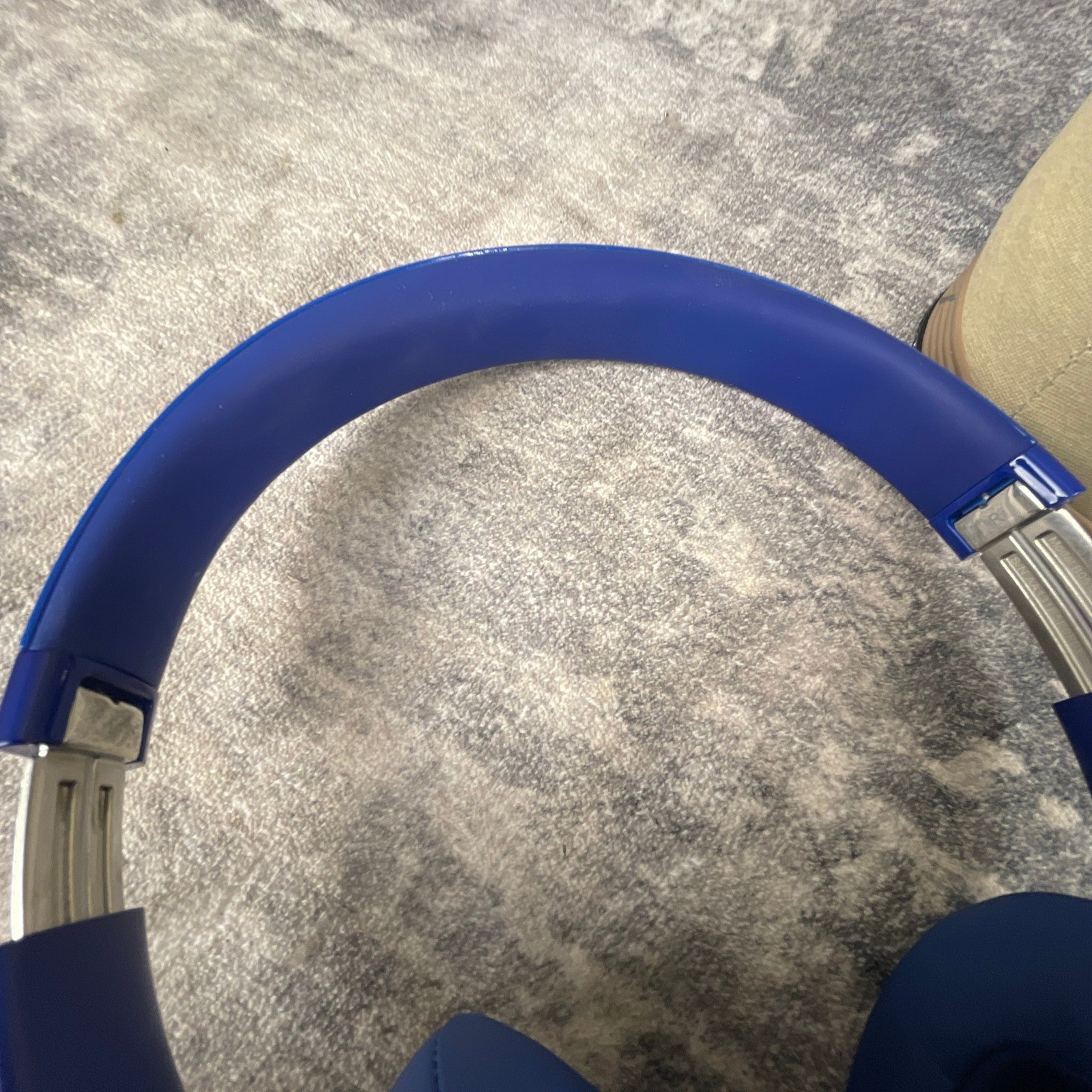 Beats By Dre Unisex Beats Solo Wired B0518 Headphones Blue On-Ear Foldable