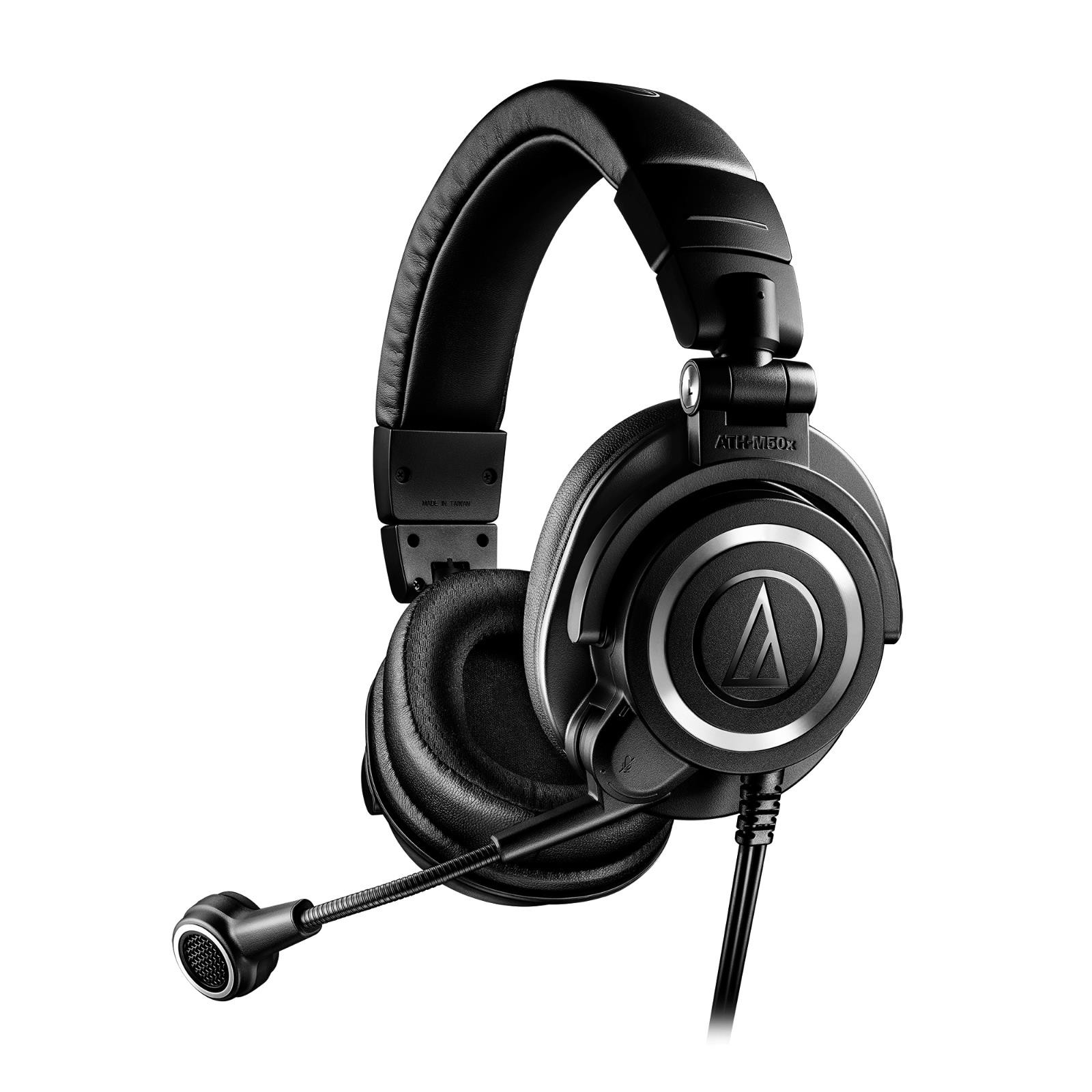 Audio-Technica ATH-M50xSTS StreamSet – Analog (XLR) Streaming Headphones