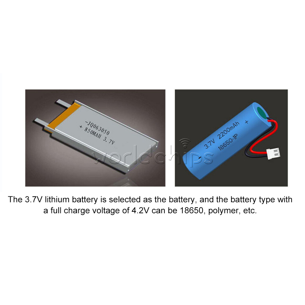 300Piece Li-ion 18650 3.7V 4.2V Battery Charger Board DC Step Up Boost Module