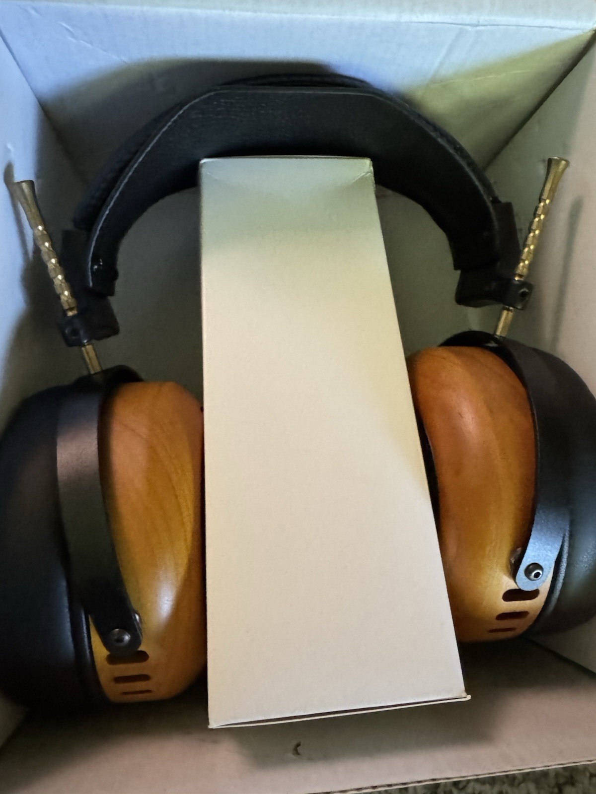 Bao Shi Feng HD1153-03 Over-Ear Open-Back Wooden 53mm 3.5mm Detachable