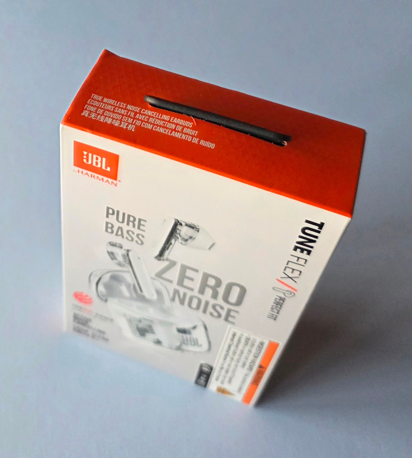 NEW Original Ghost White JBL Tune Flex True Wireless Headphones in Retail Pkg