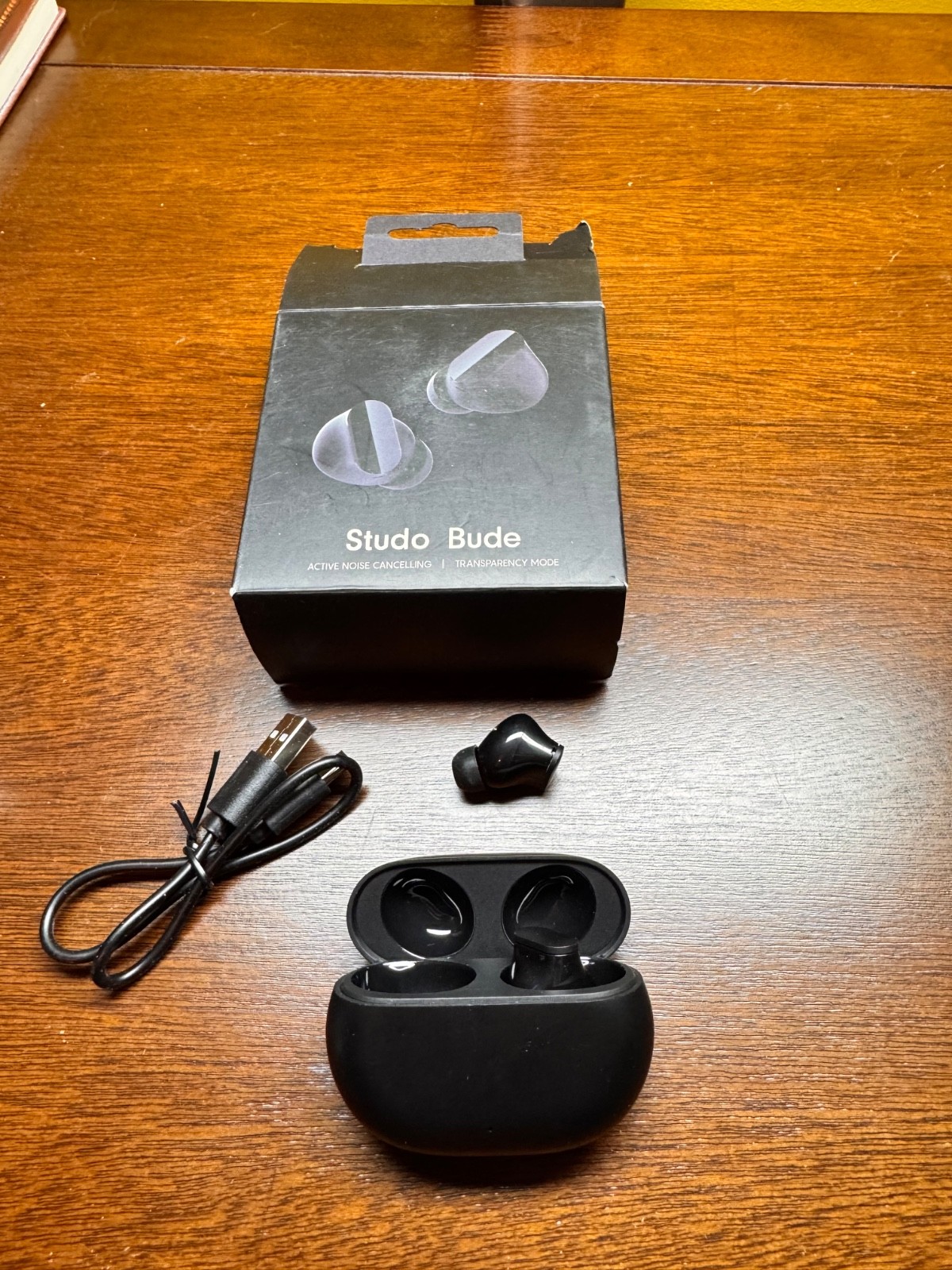 Studo Bude Active Noise Cancelling Ear Buds w/Transparency Mode