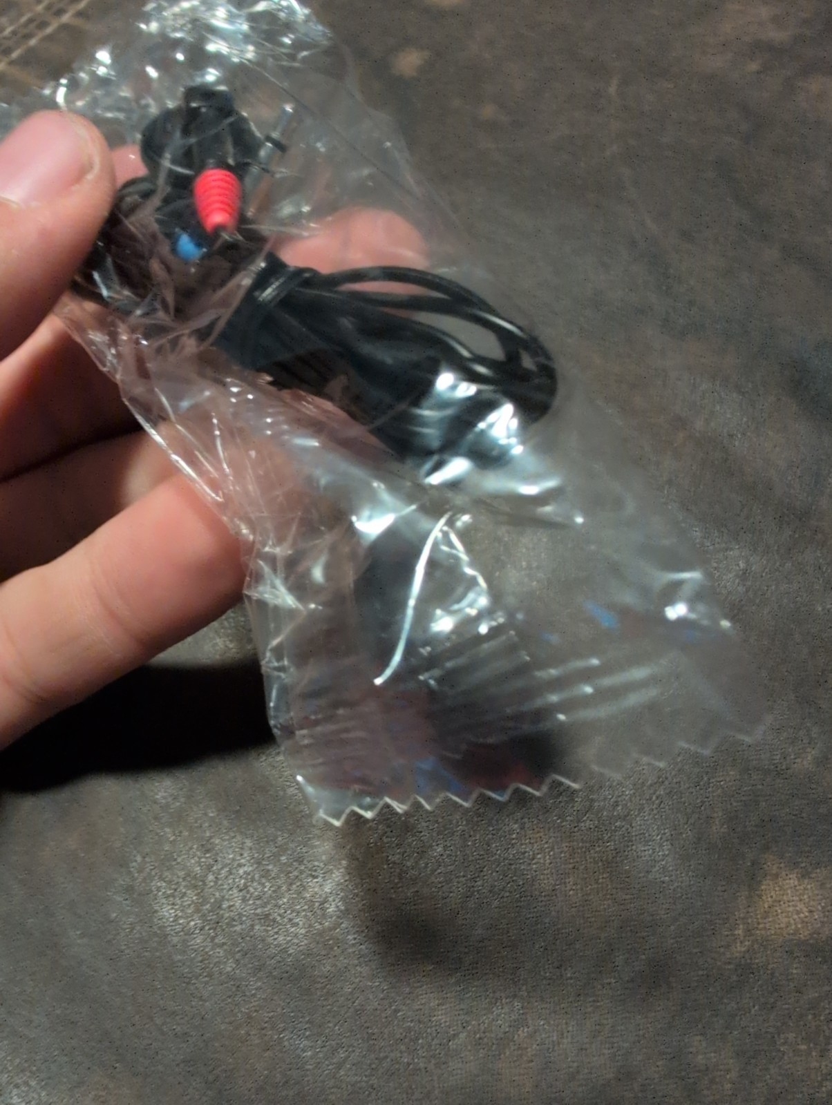 Vintage DMG-02 Earphones Red Blue Earbuds For Nintendo Game Boy Sealed