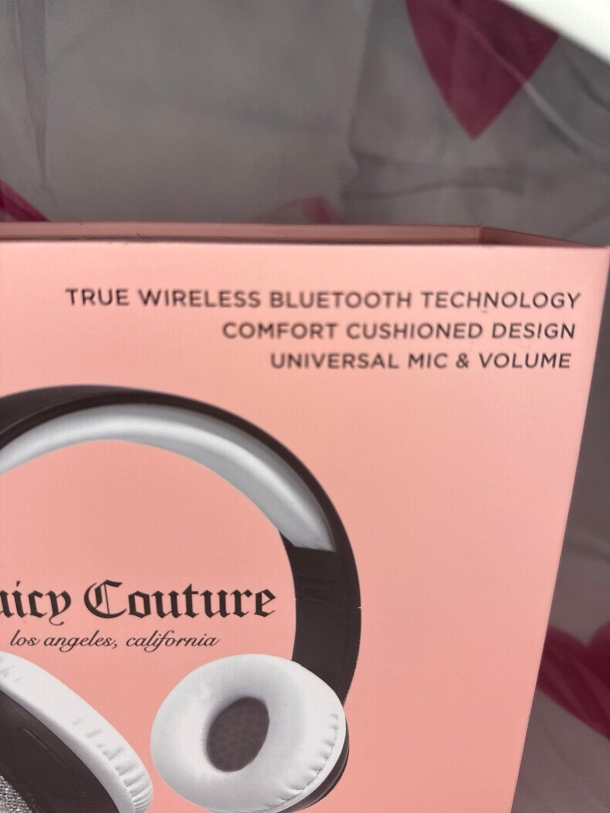 Viral Juicy Couture Rhinestone Wireless Headphones