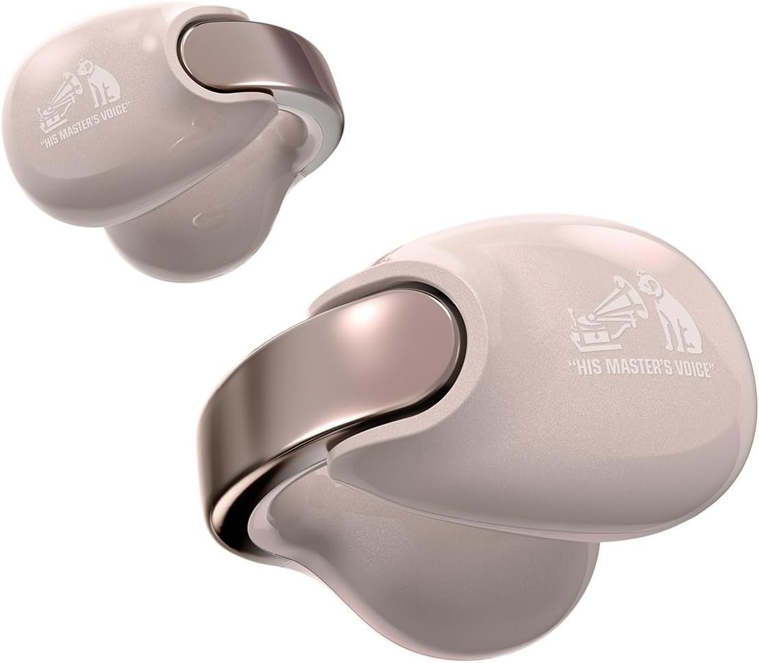 JVC Kenwood Victor HA-NP1T-PN Wireless Earphones, Bluetooth Ver. 5.3, Sand Peach