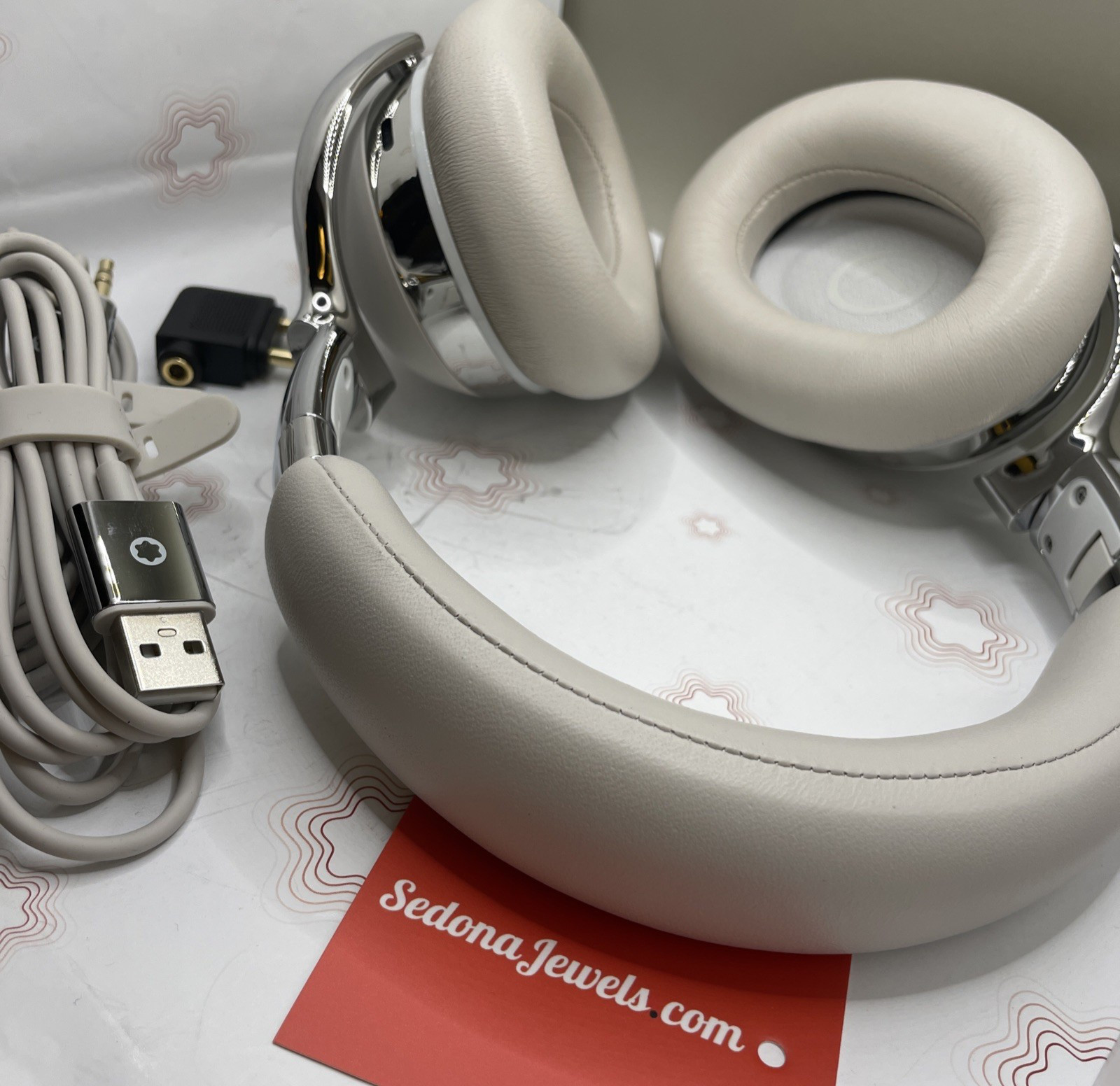Montblanc 127675 Grey Headphones Open Box