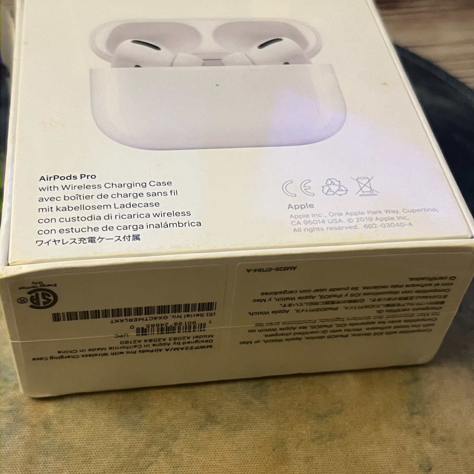 BRAND NEW SEALED Airpods Pro with Wireless Charging Case MWP22AM/A