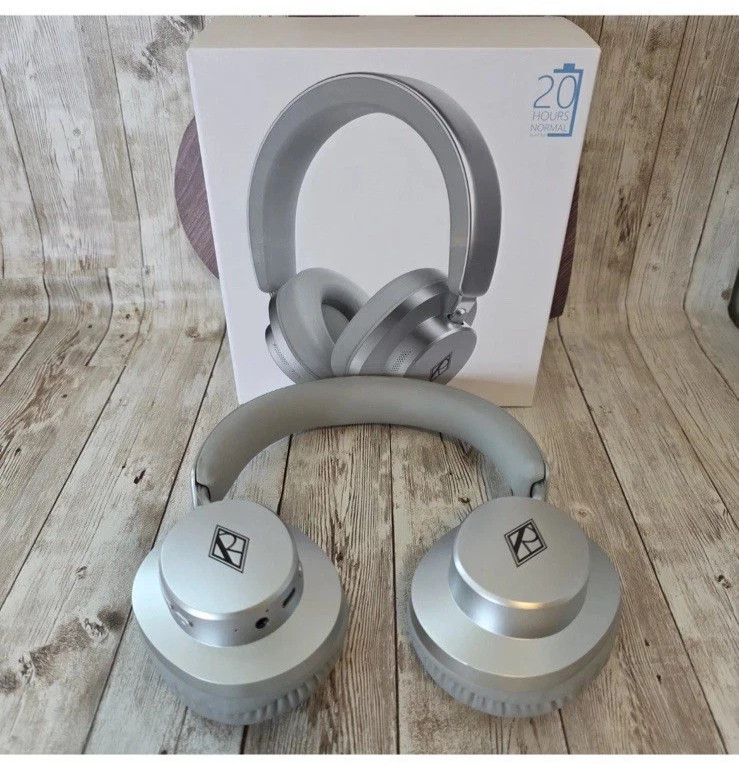 Ralph Lauren Wireless Headphones Gray/Silver NEW in BOX